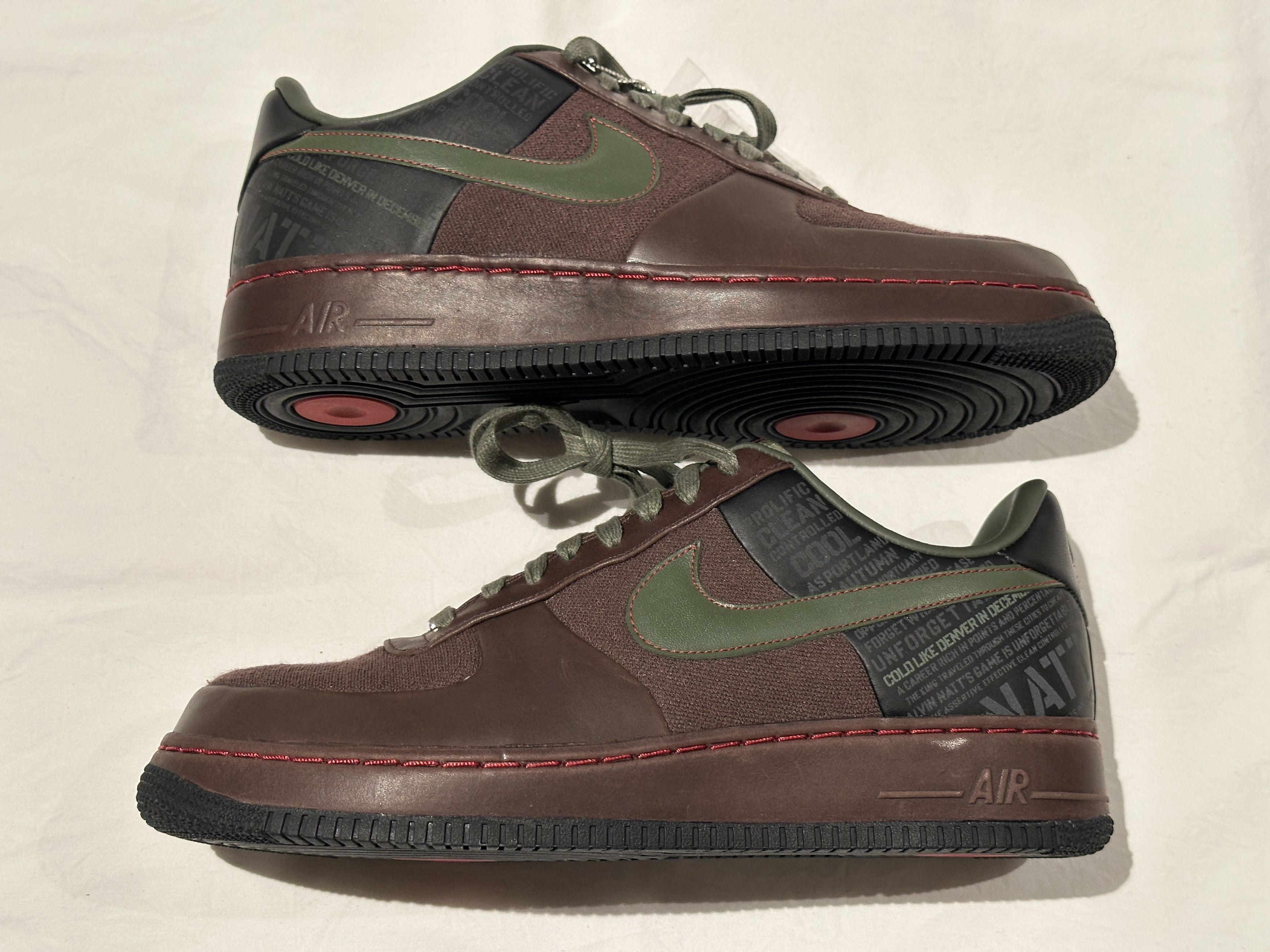 Nike BRAND NEW NIKE AIR FORCE 1 - 07 ORIGINAL SIX "NATT" SZ 11 Size US 11 / EU 44 - 1 Thumbnail