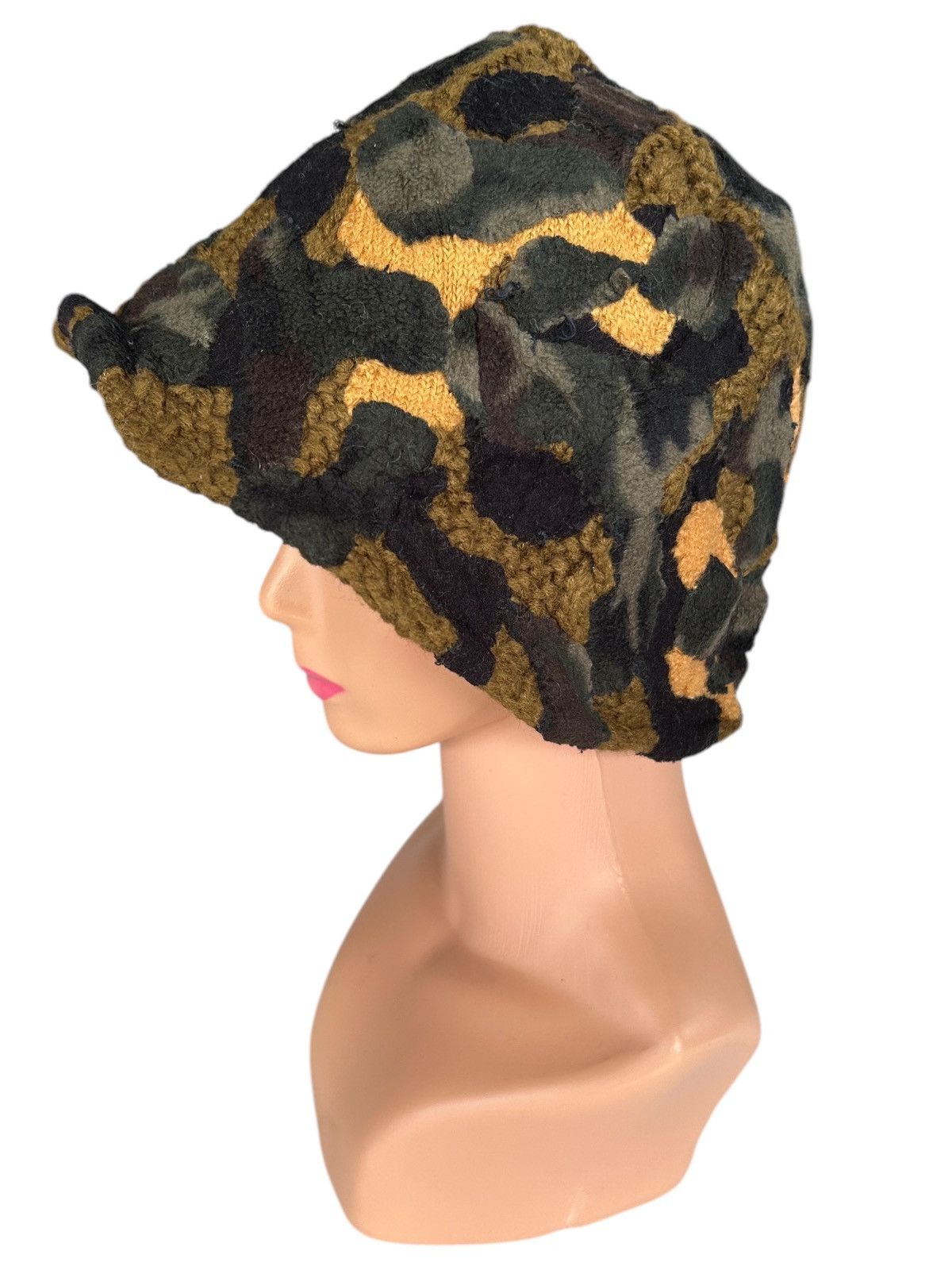 Japanese Brand × Kapital × Vintage Very Rare Japanese Style Custom made knitt Bucket Hats Size ONE SIZE - 1 Thumbnail