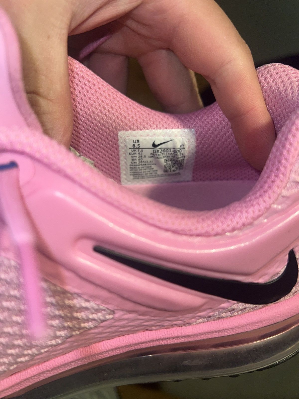 Nike × Stussy Nike Stussy Airmax 2013 Pink Size US 8.5 / EU 41-42 - 8 Thumbnail