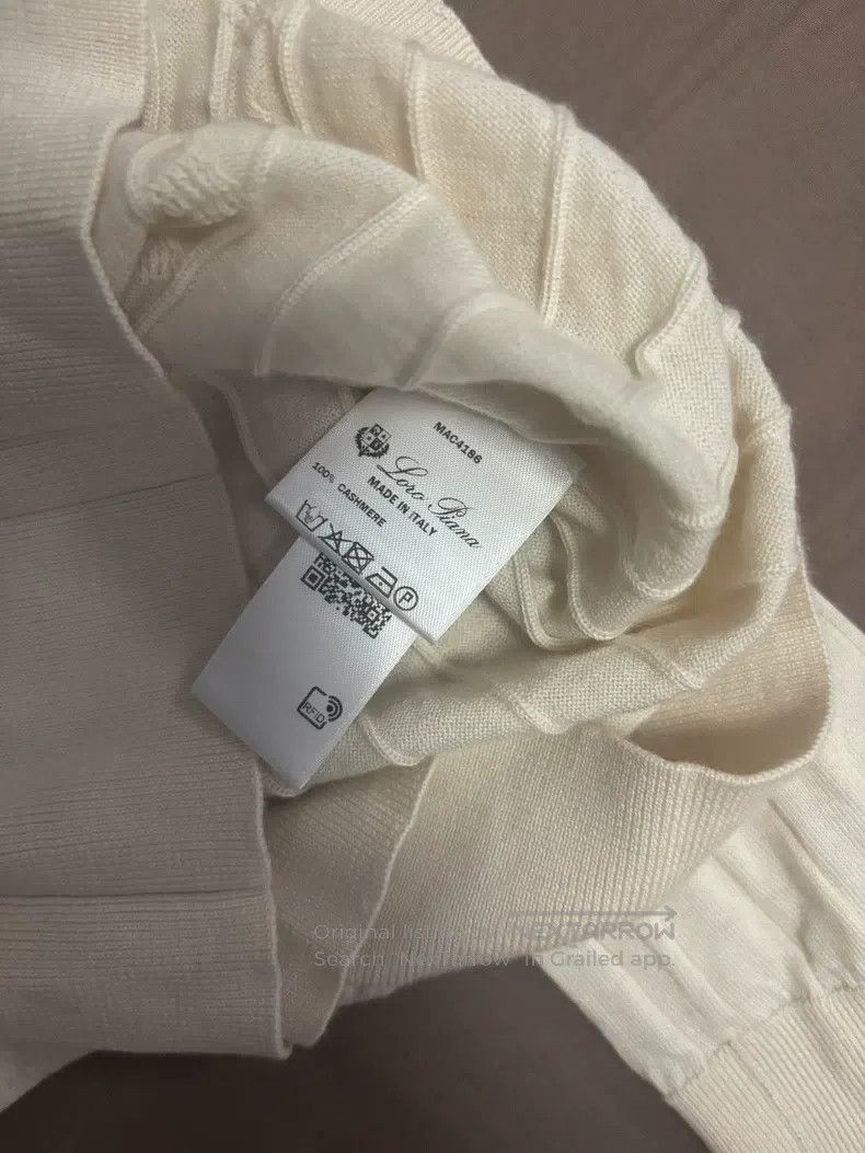 Loro Piana LORO PIANA Cashmere knitted sweater Size XS / US 0-2 / IT 36-38 - 4 Thumbnail