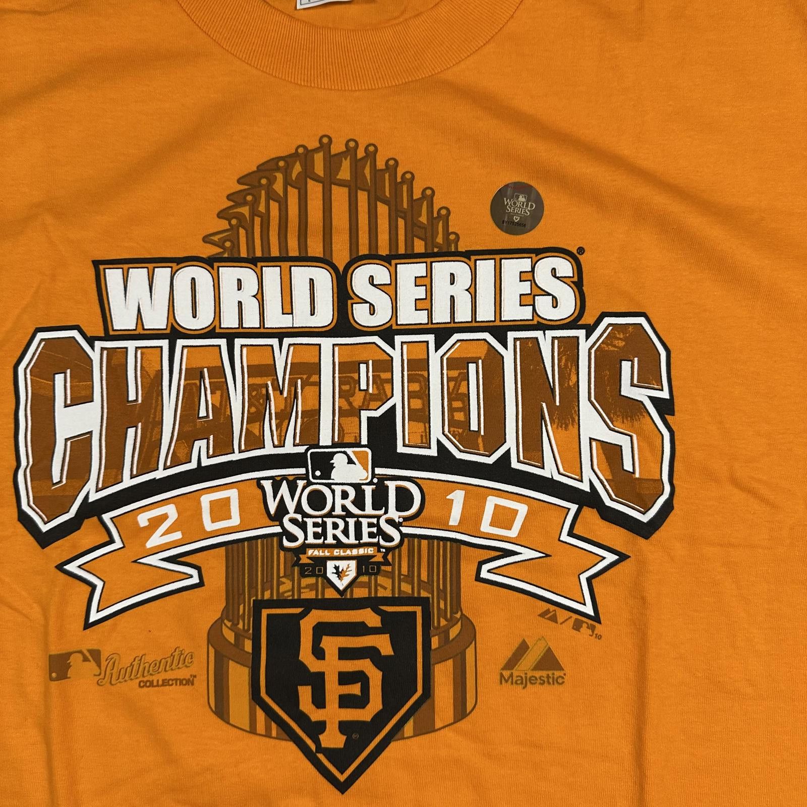 Other San Francisco Giants T-Shirt L Orange World Series Champs Size US L / EU 52-54 / 3 - 3 Thumbnail