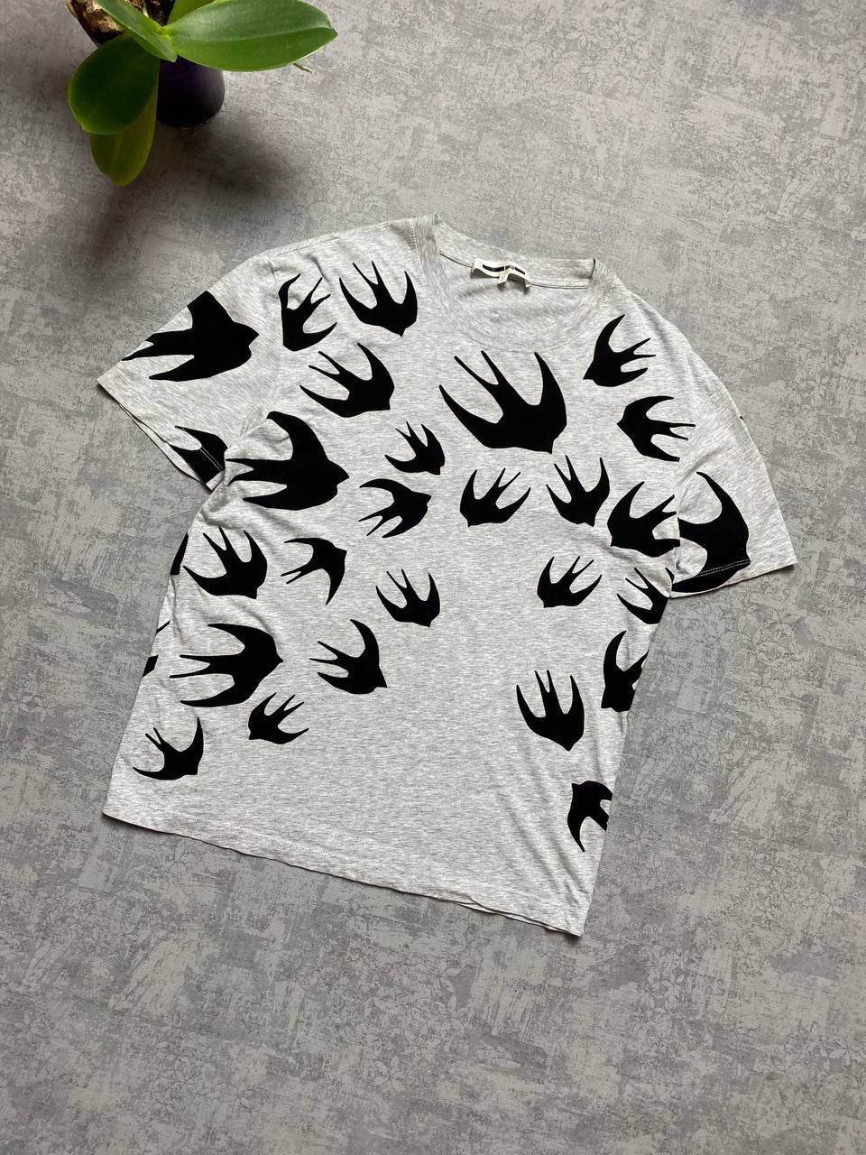 Alexander McQueen McQ Swallow print T-shirt Size US S / EU 44-46 / 1 - 4 Thumbnail