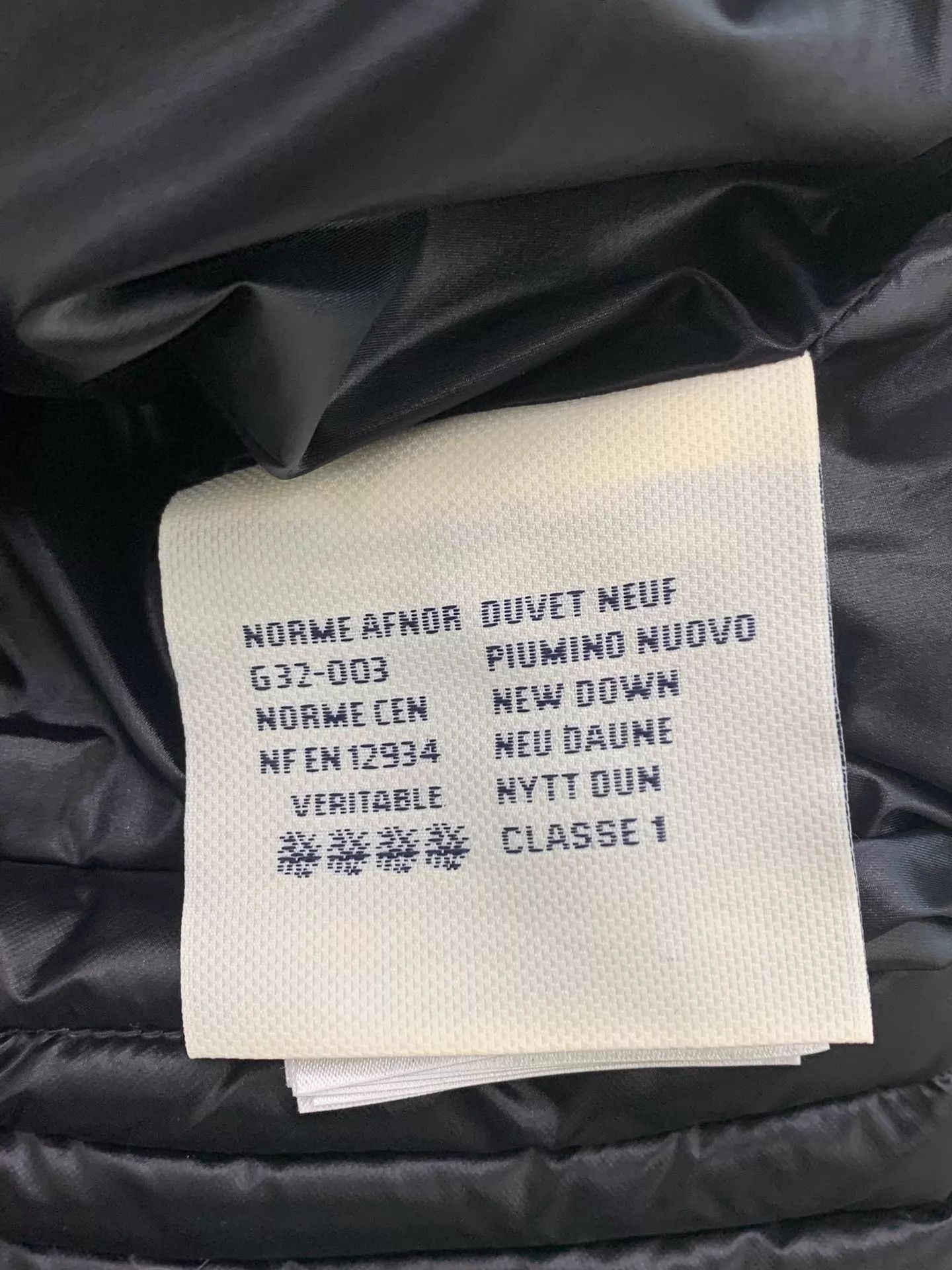 Moncler Moncler White & Black Color Blocked Puffer Jacket Size 1 New Size US S / EU 44-46 / 1 - 5 Thumbnail