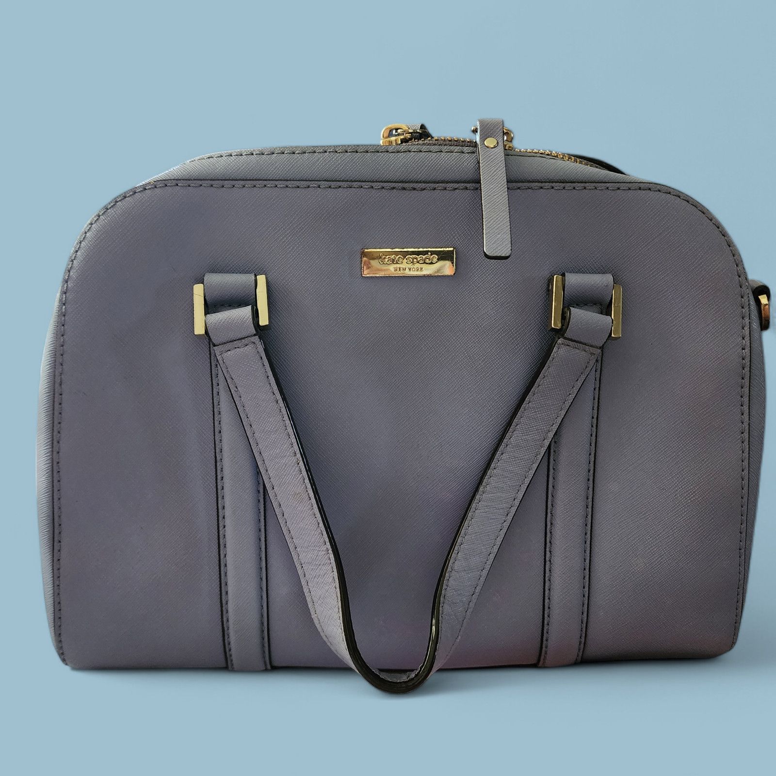 Kate Spade Kate Spade Newbury Lane Felix Satchel in Lavender & wallet Size ONE SIZE - 8 Thumbnail