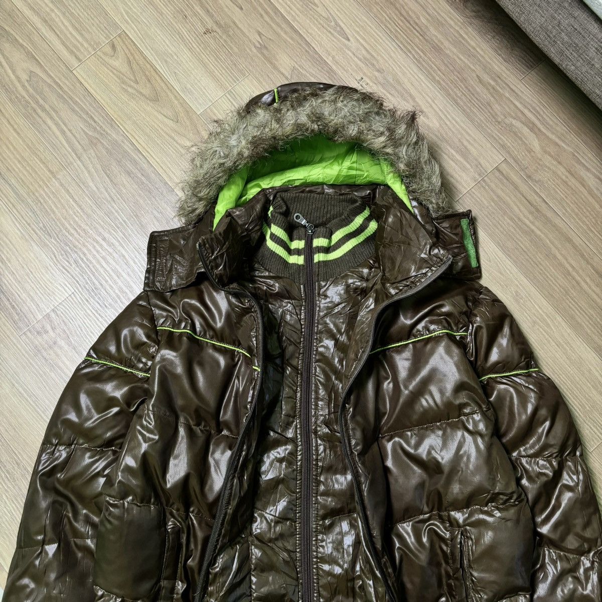 Hysteric Glamour × If Six Was Nine × Le Grande Bleu (L.G.B.) Work zapatear fur jacket down puffer ifsixwasnine lgb style Size US L / EU 52-54 / 3 - 8 Thumbnail