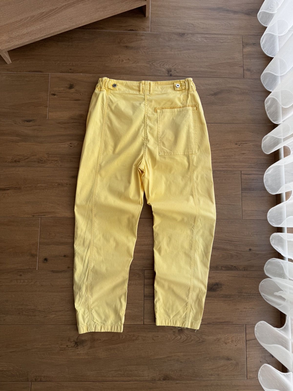 Vintage Vintage Annette Gortz Luxury Yellow Pants Size US 40 / EU 56 - 6 Thumbnail