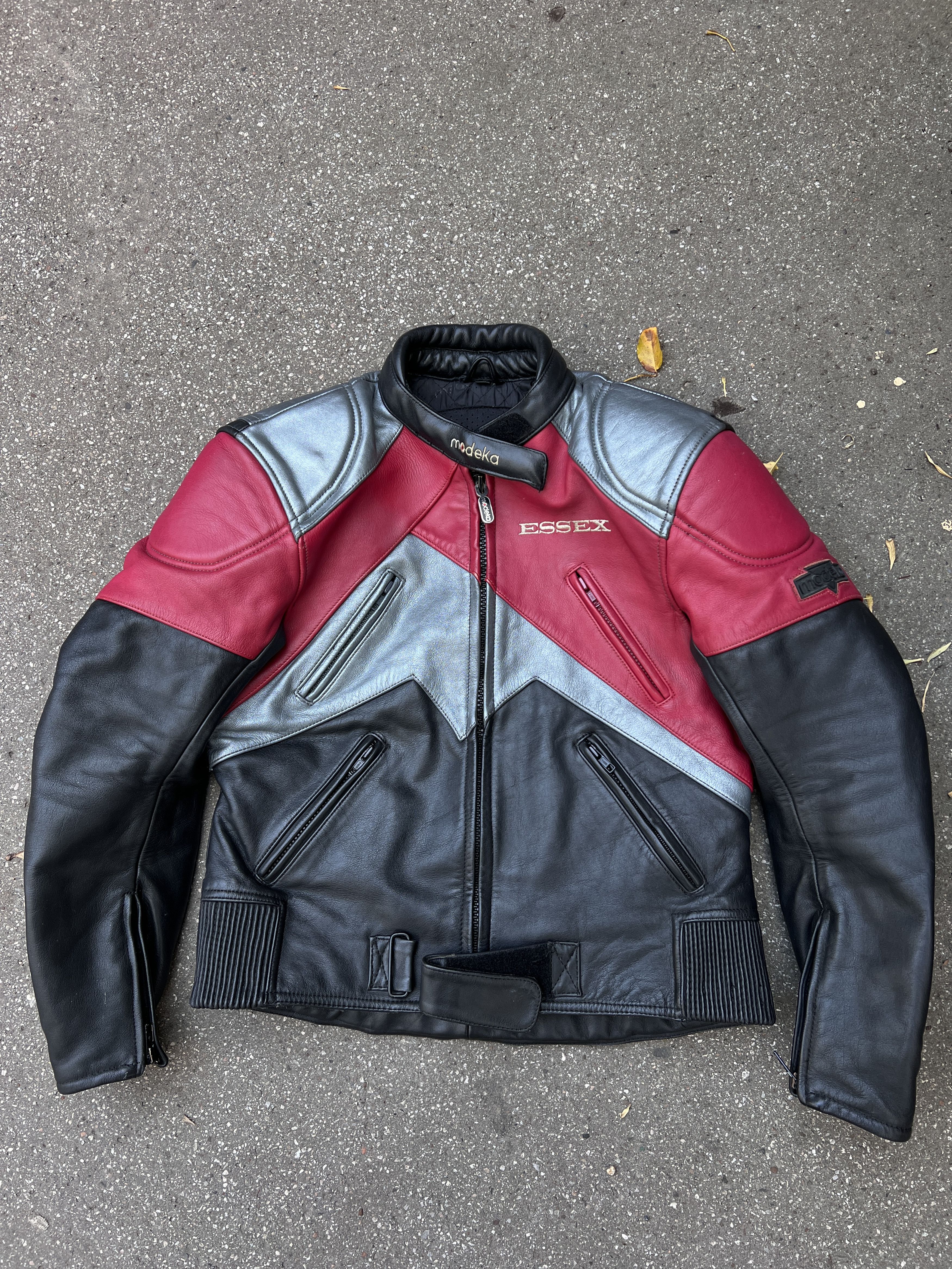 Le Grande Bleu (L.G.B.) Yohji Yamamoto Rick Owens Style Nascar Racing Leather Jacket Size US XS / EU 42 / 0 - 6 Thumbnail