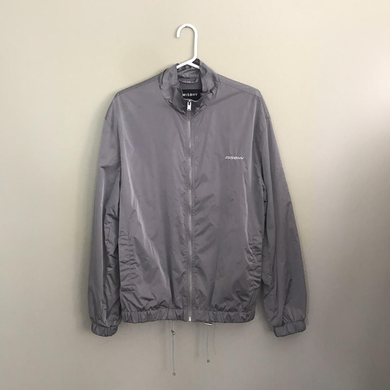 image of Misbhv Reflection Jacket in Grey, Men's (Size Medium)