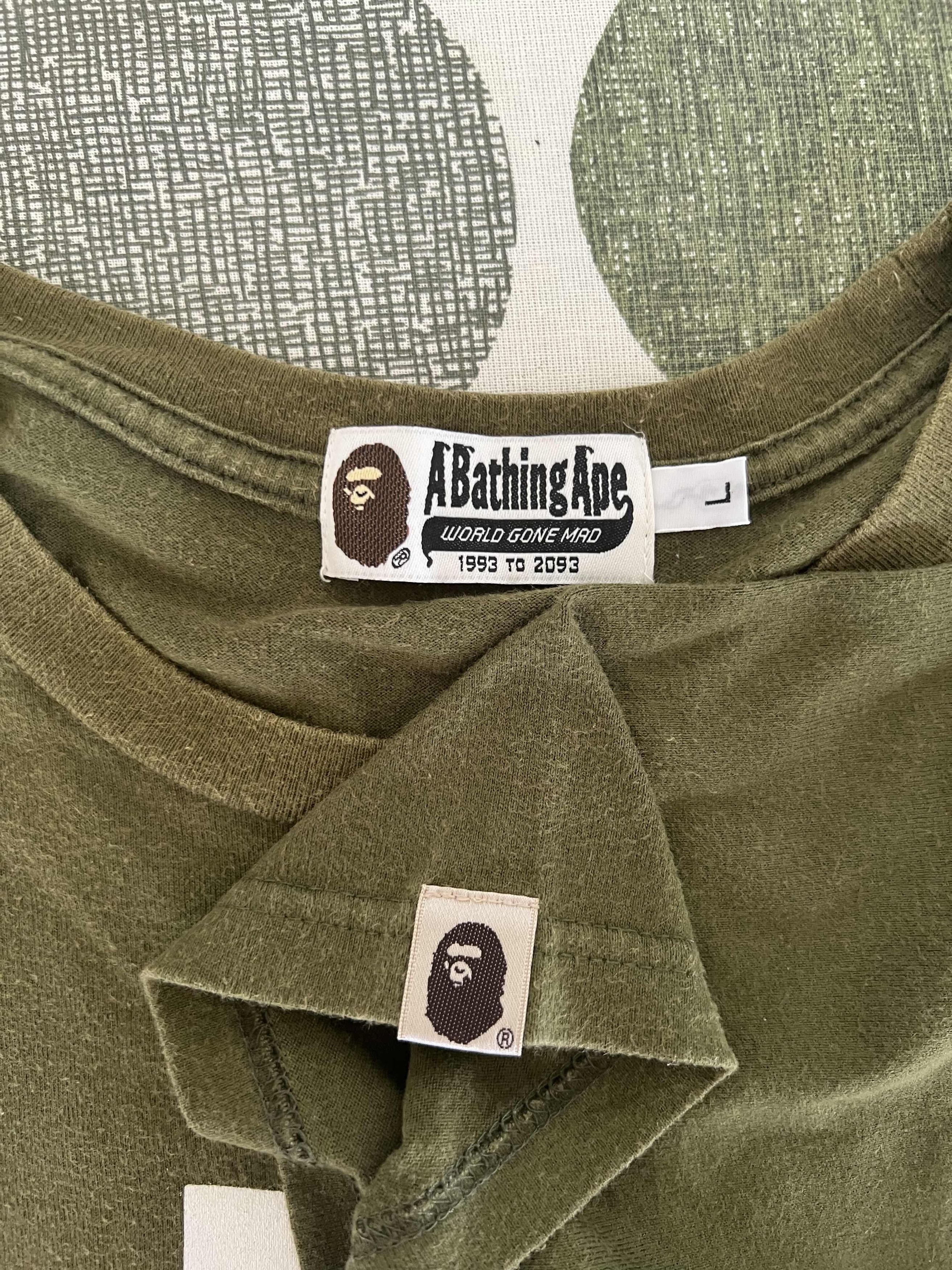 Bape × Nigo BAPE TSHIRT *RARE* Size US L / EU 52-54 / 3 - 5 Thumbnail