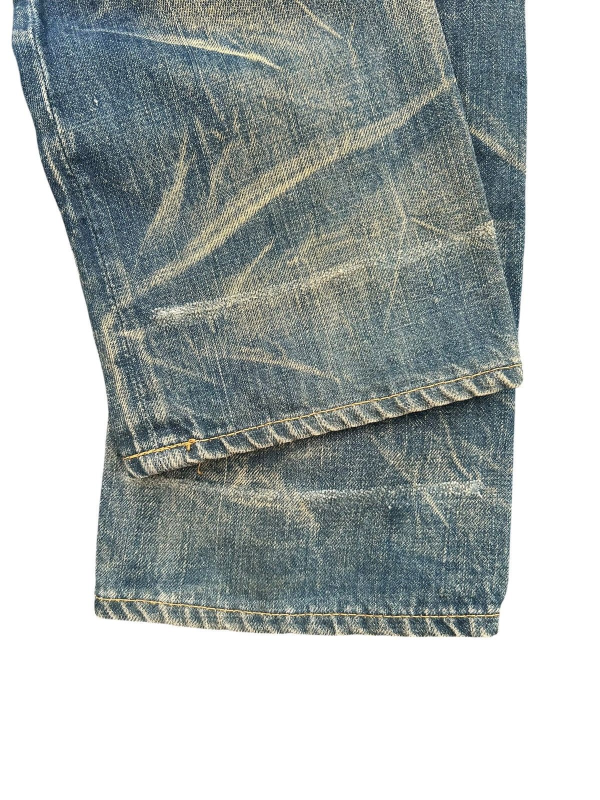 Kapital Japanese Brand Swagger Rusty Mudwash Buckle Back Denim Jeans Size US 32 / EU 48 - 18 Thumbnail