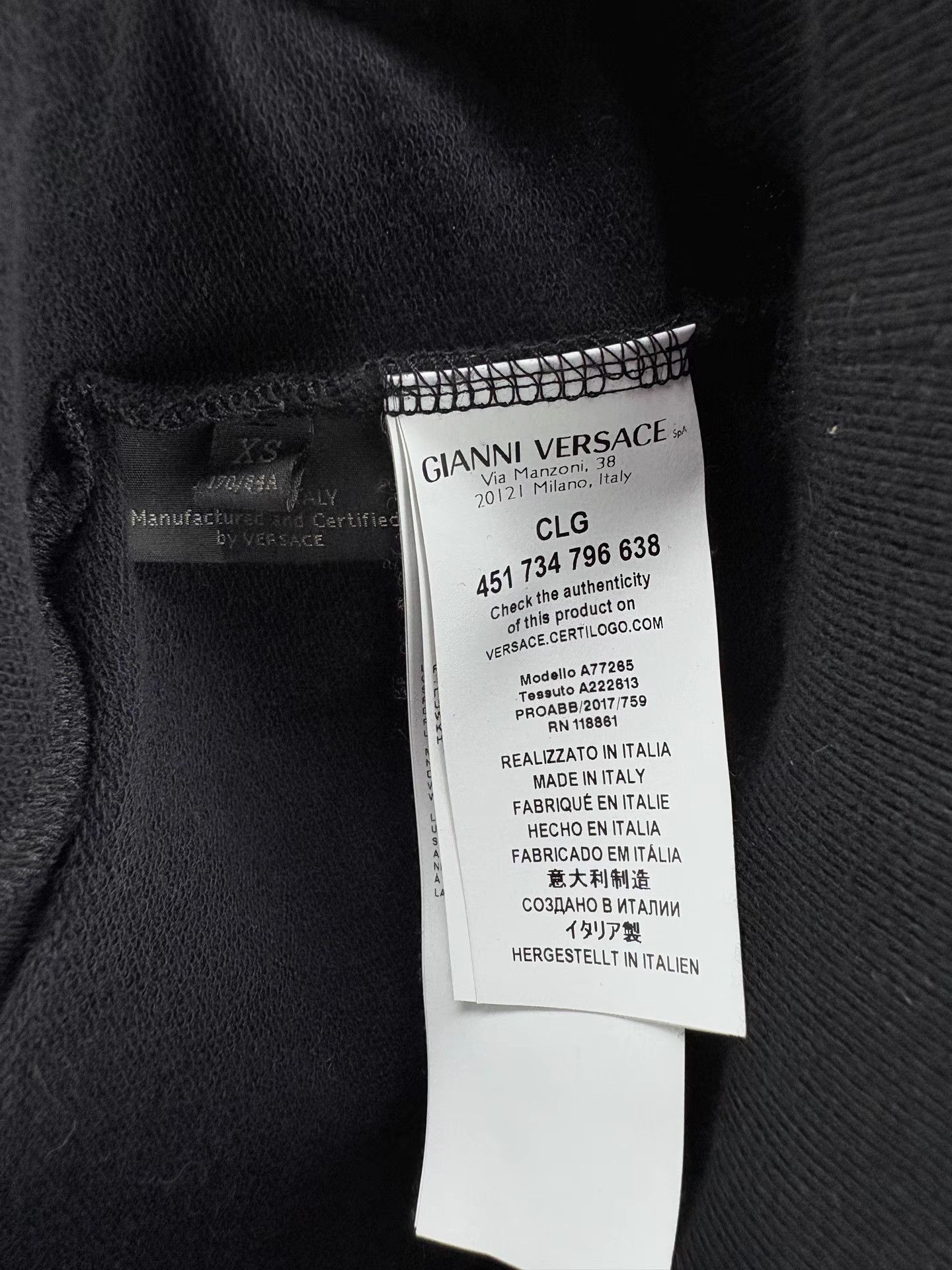 Versace VERSACE Medusa Logo Print Hooded Jacket K1 Size US XS / EU 42 / 0 - 4 Thumbnail