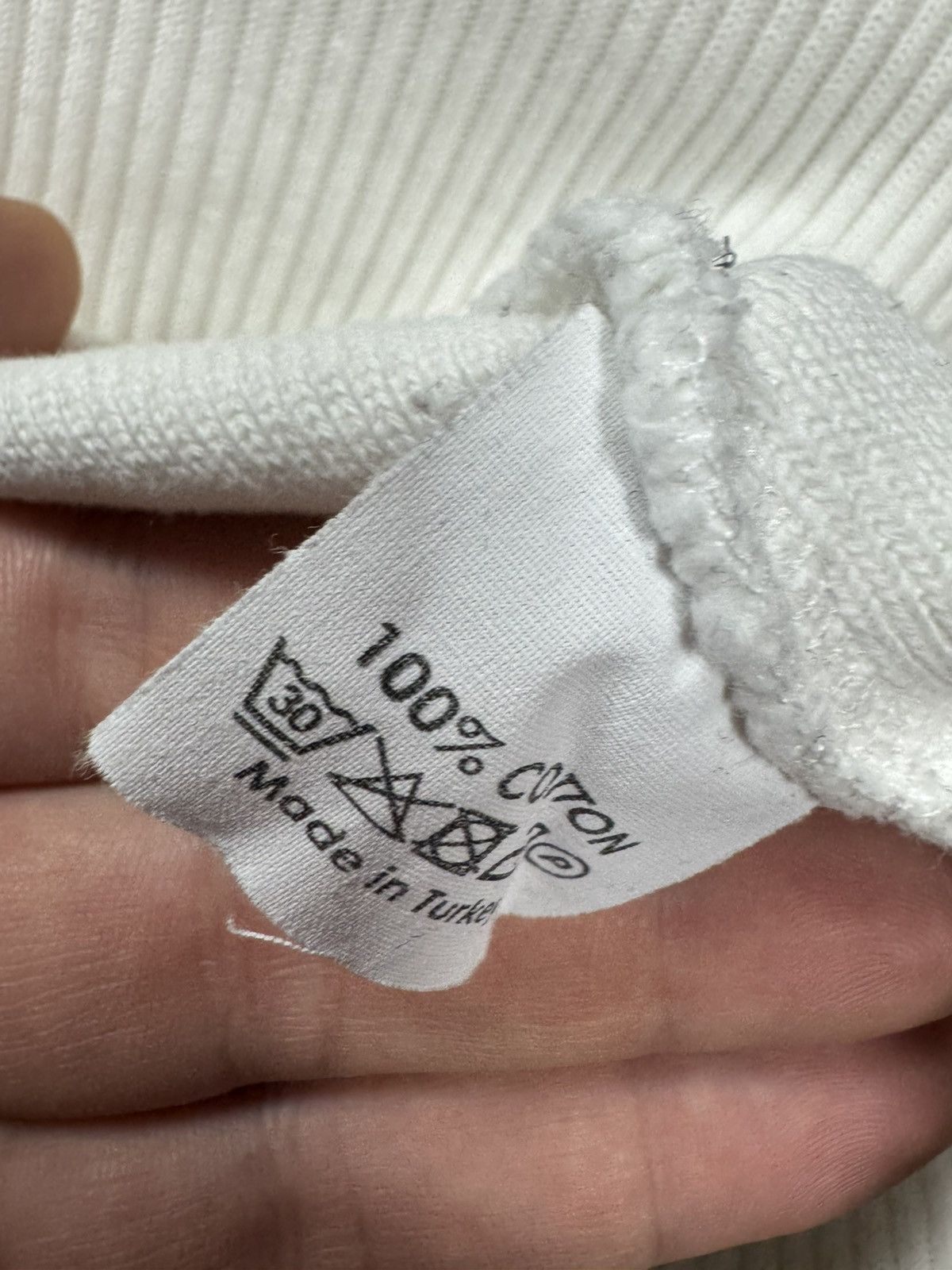 Dries Van Noten Dries Van Noten Pulover Size Xl White Oversized Y2K Size US XL / EU 56 / 4 - 4 Thumbnail