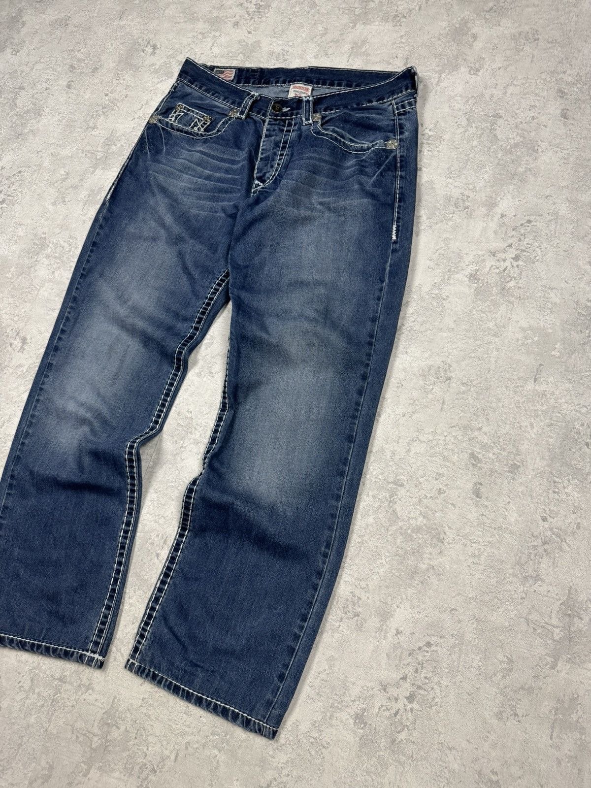 True Religion True Religion Y2K Ricky Jeans Size 34 Size US 34 / EU 50 - 9 Thumbnail
