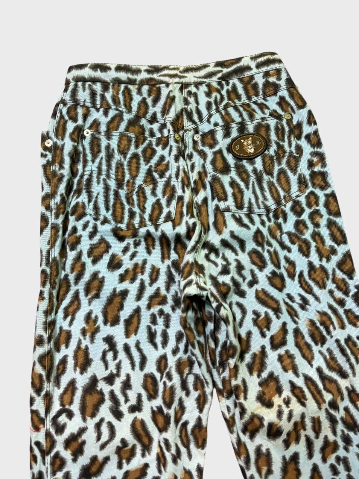 Hysteric Glamour MODAGOJI LEOPARD OVERPRINT FULLPRINTED DENIM Size 25" / US 0 / IT 36 - 11 Thumbnail
