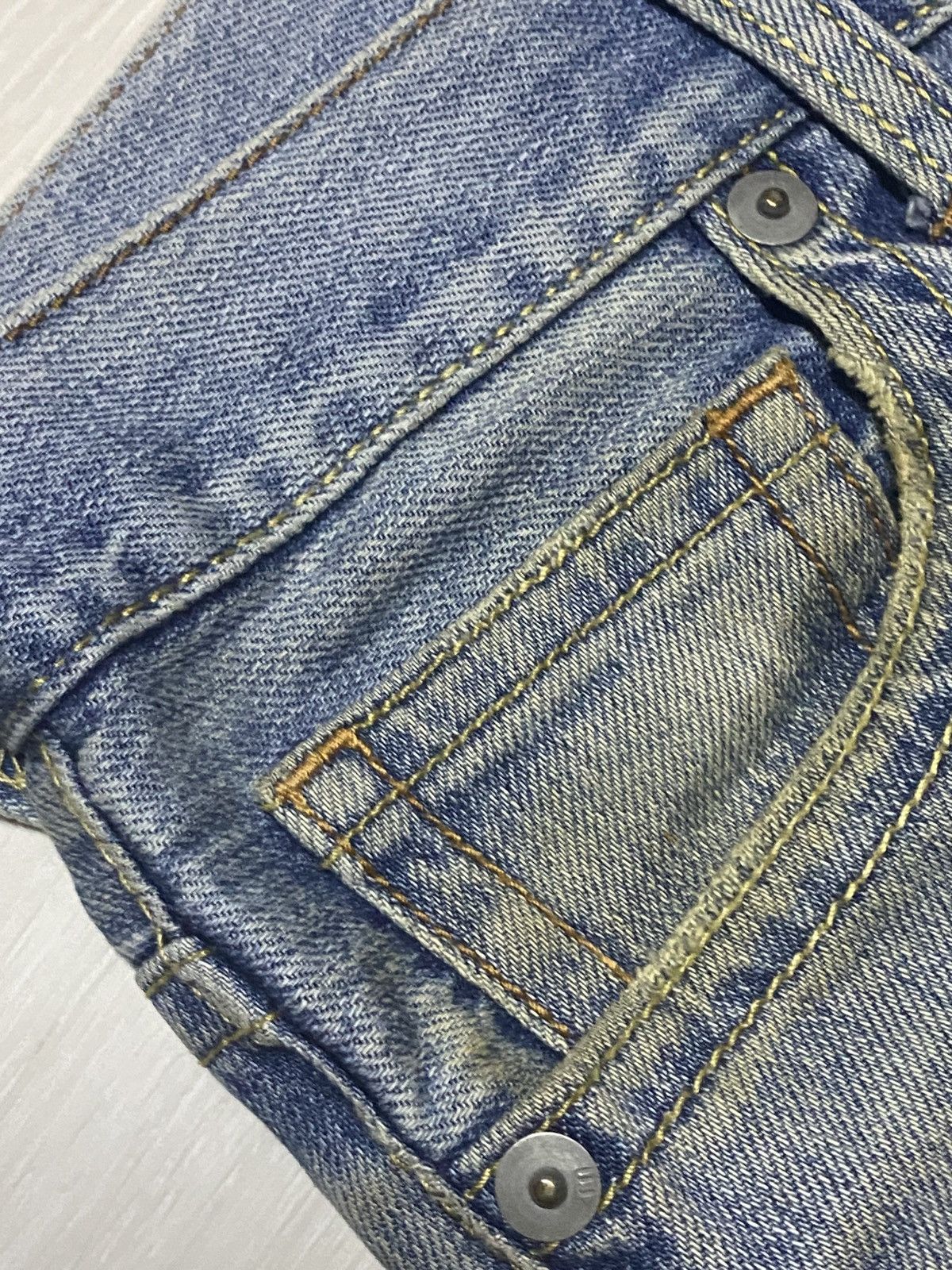 Uniqlo Vintage Uniqlo UJ Grunge Distressed Loose Jeans Size US 32 / EU 48 - 7 Thumbnail