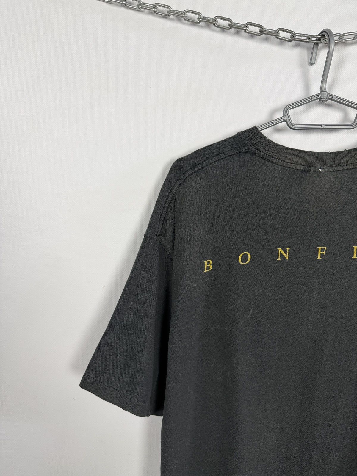 AC/DC Vintage 2001 AC/DC Bonfire Faded Distressed Band Rock Tee XL Size US XL / EU 56 / 4 - 9 Thumbnail