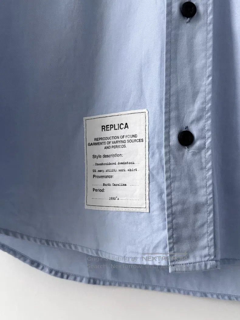 Maison Margiela Maison Margiela Size 39 Pocket-labeled shirt Size US XXS / EU 40 - 4 Thumbnail