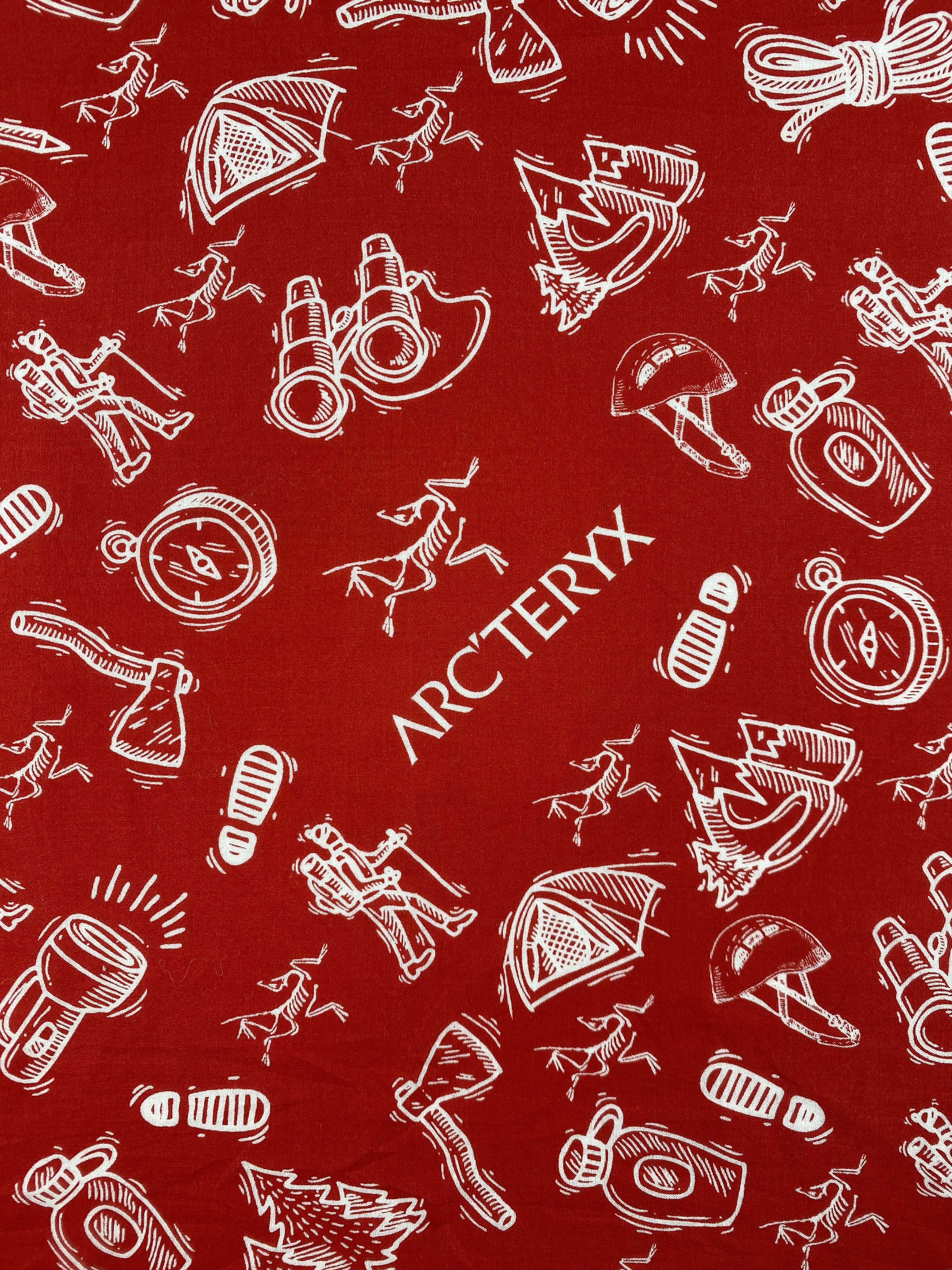 Arc'teryx Vintage Arc'teryx Handkerchief Pocket Square Bandana HM0026 Size ONE SIZE - 7 Thumbnail
