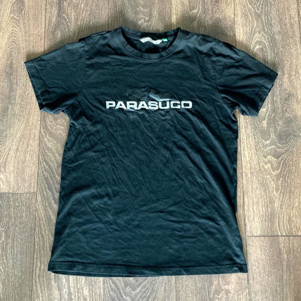 Parasuco AUTHENTIC MENS BLACK PARASUCO T-SHIRT (L) Size US L / EU 52-54 / 3 - 1 Thumbnail