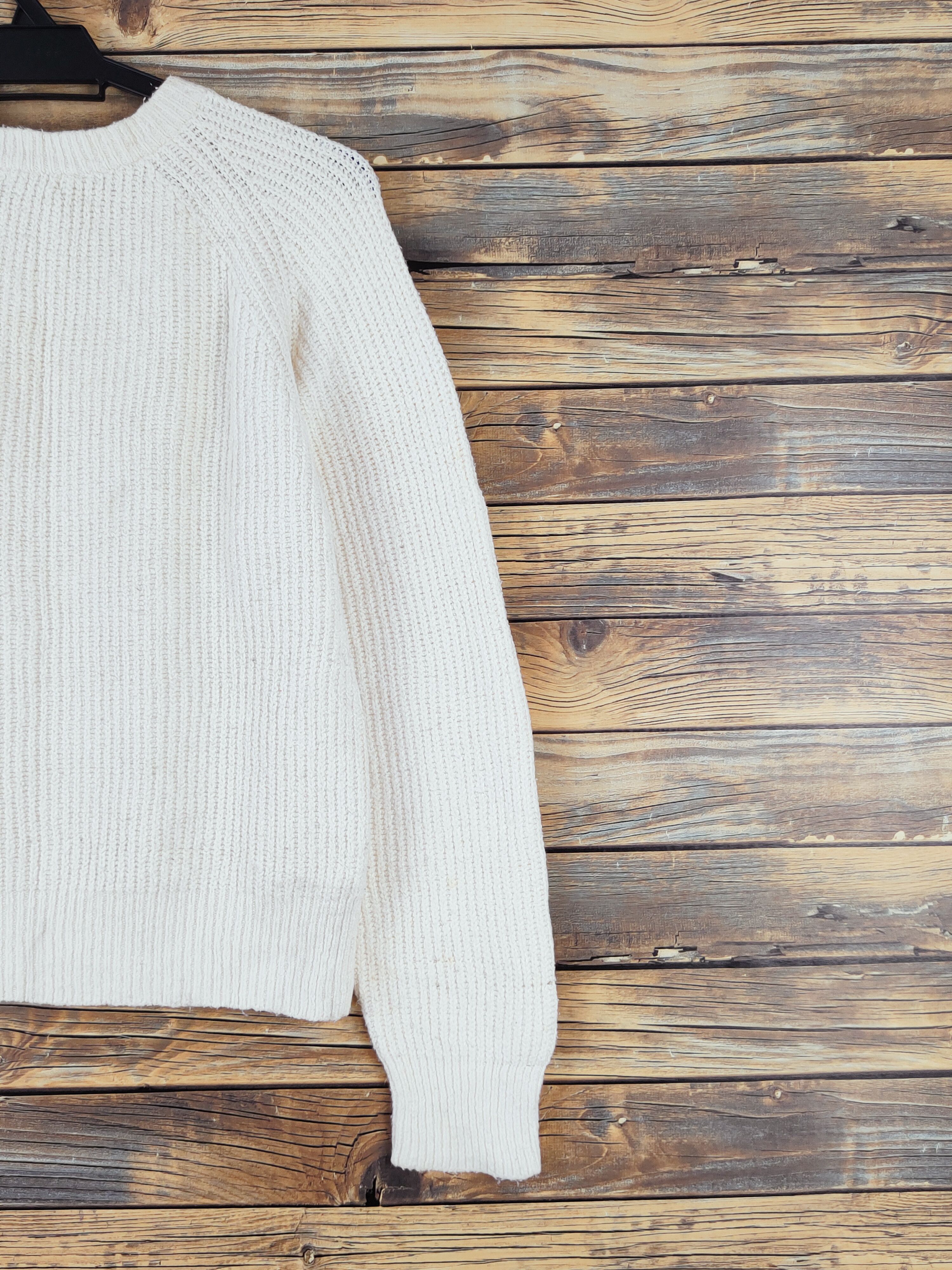 Aran Isles Knitwear × Japanese Brand × Vintage Afternoontea Cream Knitwear Sweatshirts #W987 Size M / US 6-8 / IT 42-44 - 9 Thumbnail