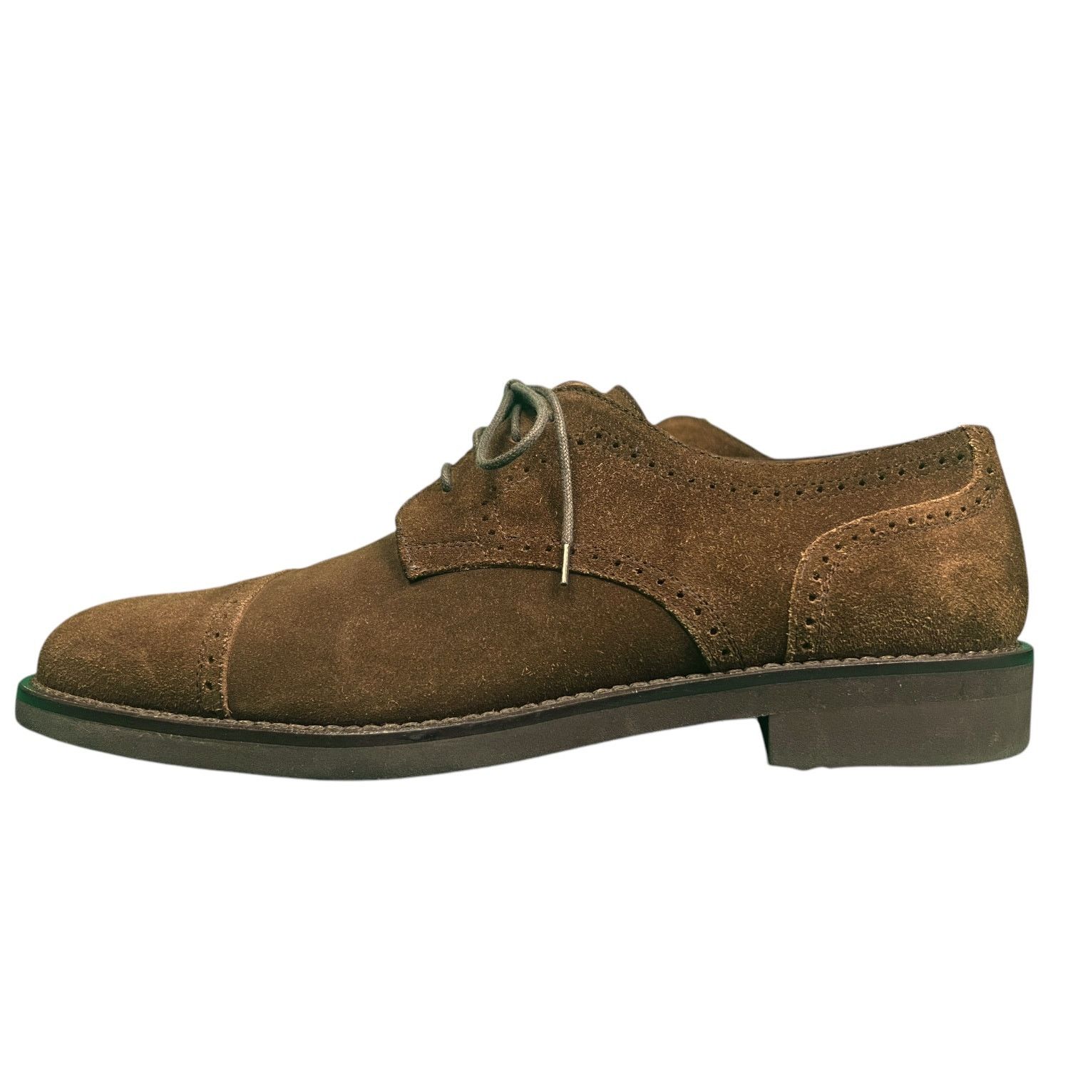 Bruno Magli Bruno Magli Talbot Lace Up Brown Suede Oxfords Men's 10.5 Size US 10.5 / EU 43-44 - 3 Thumbnail