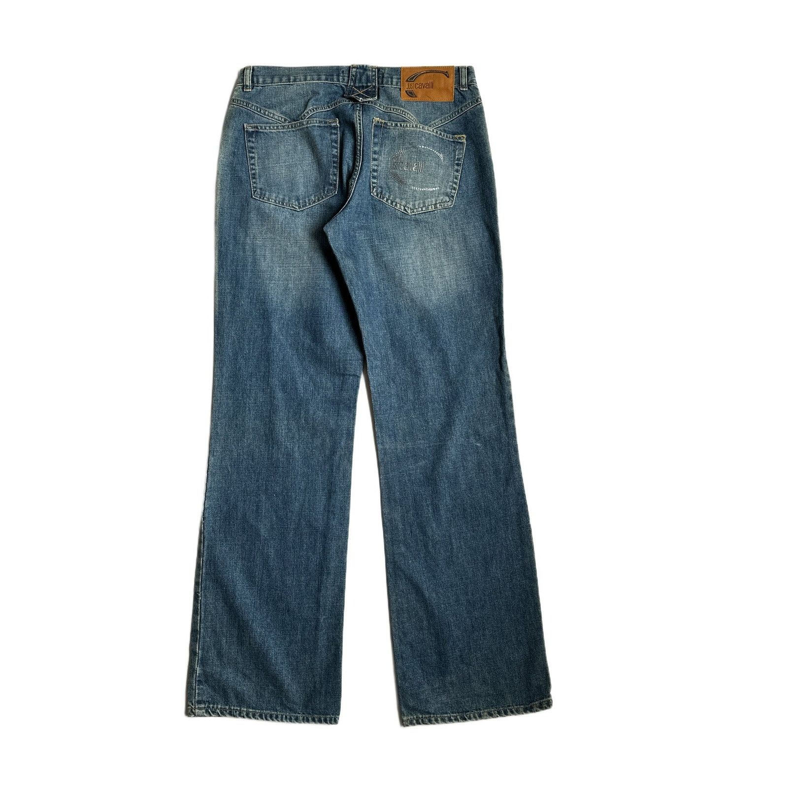 Just Cavalli Cavalli Straight Jeans Size US 32 / EU 48 - 3 Thumbnail