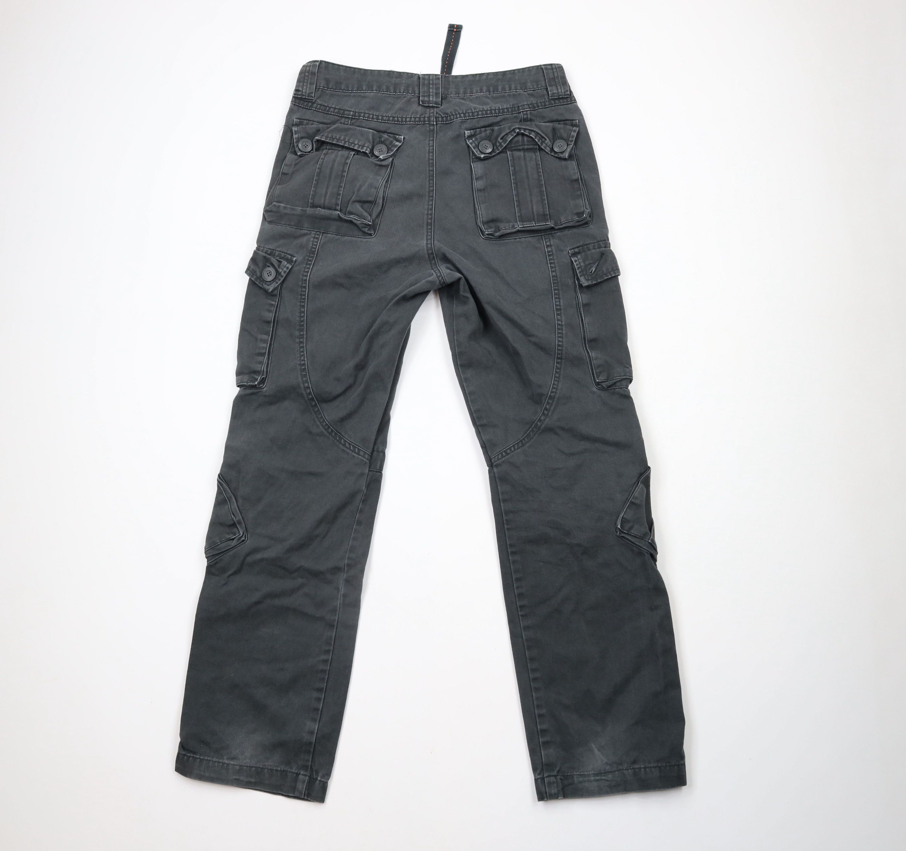 Vintage Vintage Streetwear Fit Tactical Cargo Pants Gray Cotton Size US 30 / EU 46 - 11 Thumbnail