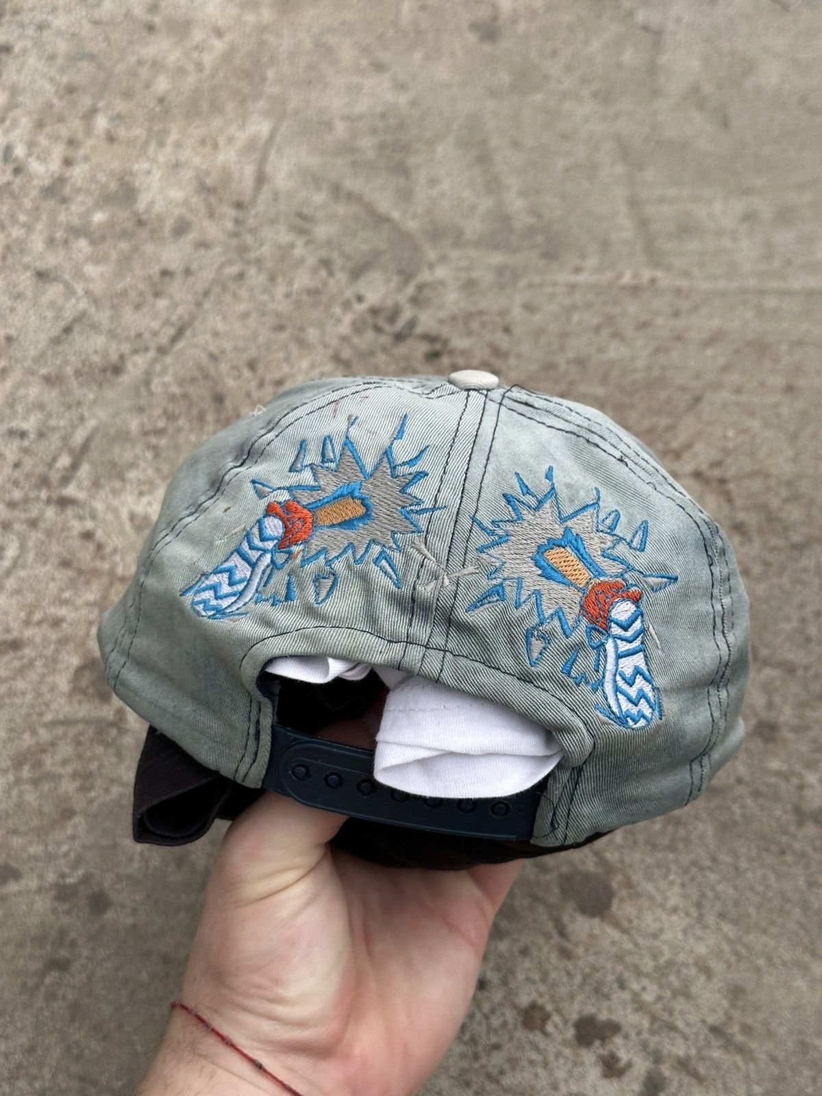 If Six Was Nine × Japanese Brand VTG Japanese Style Archival Cap Gorgetown Hoyas Snap Back Size ONE SIZE - 8 Thumbnail