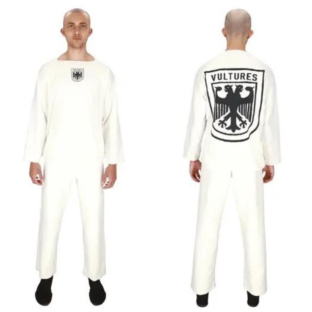 Kanye West × Yeezy YZY Vultures White Long Sleeve | Grailed