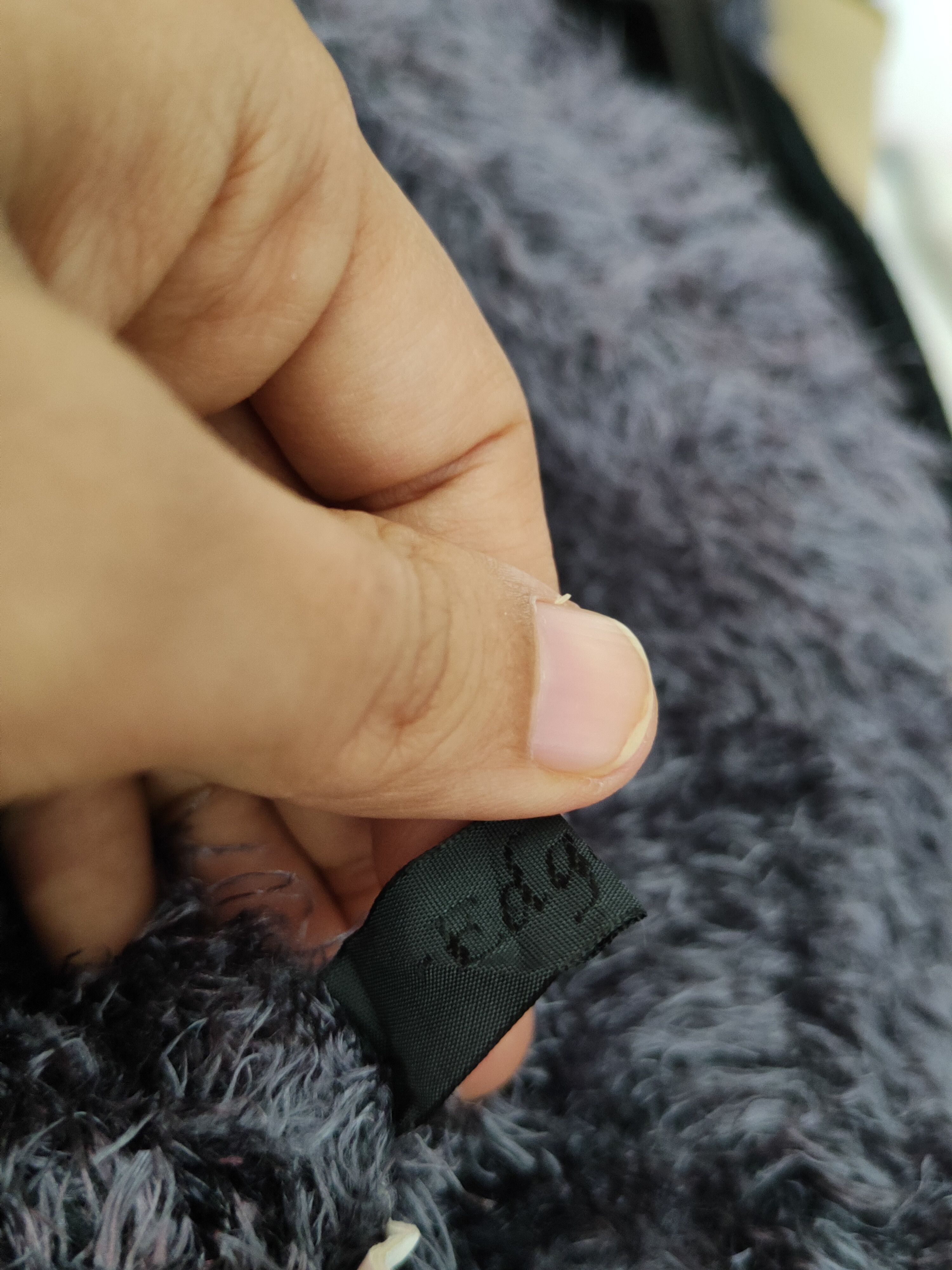 Homespun Knitwear × Japanese Brand × Vintage Edge Line Dark Gray Shag Shaggy Fur Mohair Knitwear #S1976 Size XS / US 0-2 / IT 36-38 - 12 Thumbnail