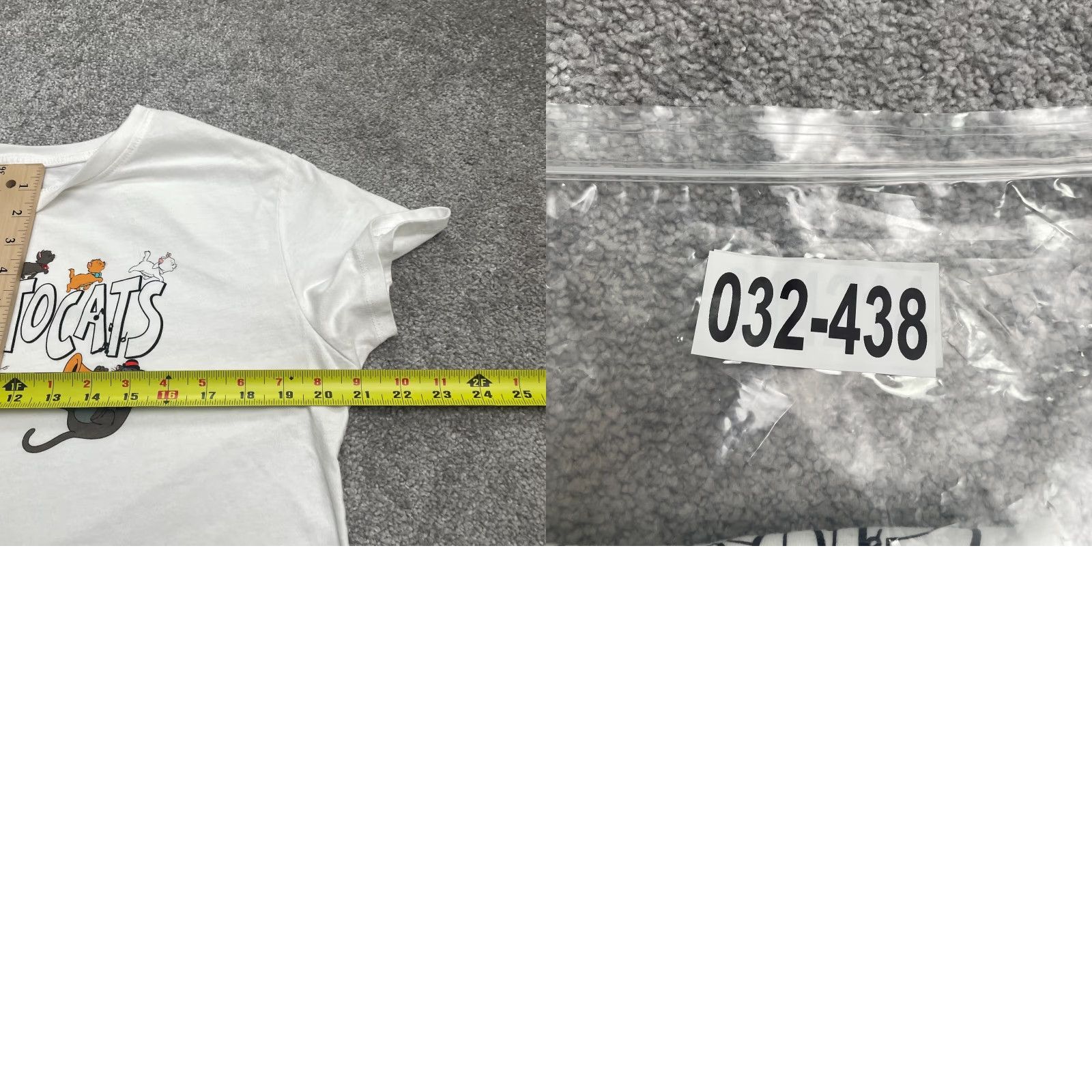 Disney Disney The Aristocats Graphic T-Shirt Womens L White Short Sleeve Crew Tee Size L / US 10 / IT 46 - 8 Thumbnail