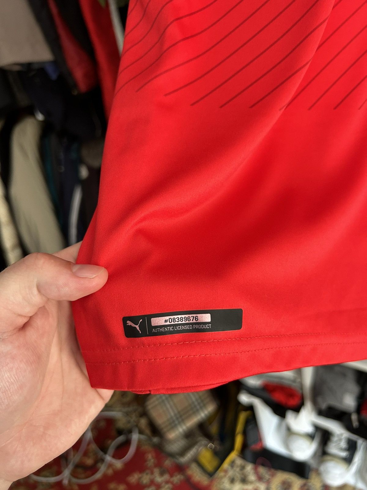 Puma Austria 2016-17 puma soccer jersey shirt Size US L / EU 52-54 / 3 - 3 Thumbnail