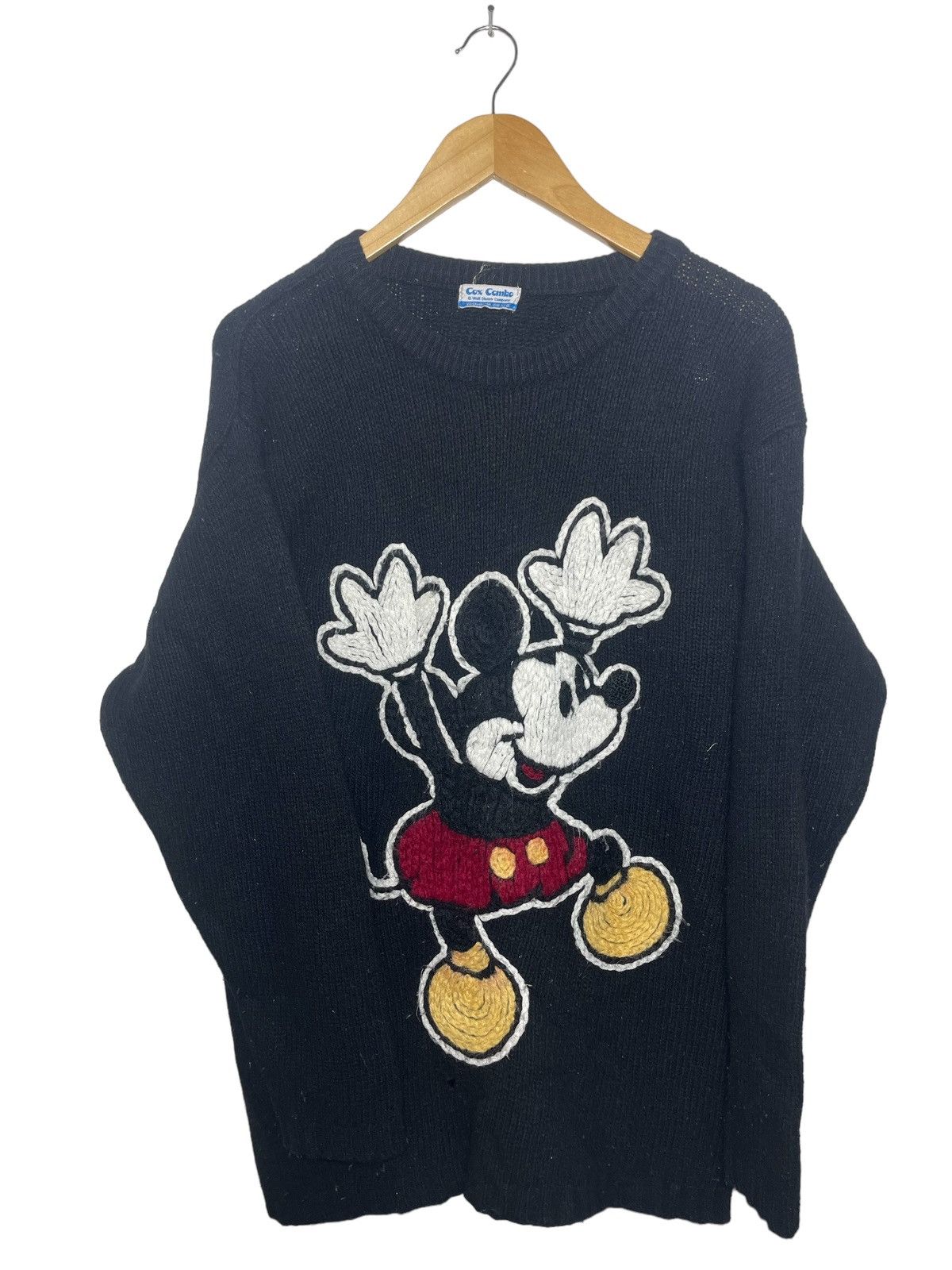 Japanese Brand × Mickey Mouse × Vintage Vintage Mickey Mouse Yoshimura knitwear Size US M / EU 48-50 / 2 - 1 Thumbnail