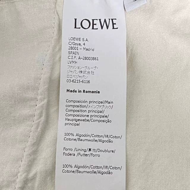 Loewe LOEWE sizeS Solid color retro washed straight leg wide leg Size 33" - 5 Thumbnail