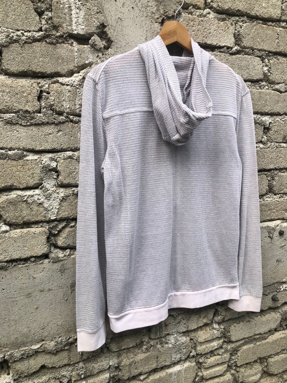 Armani Exchange G-Fall-2014 Armani Exchange Mesh Hoodie Zipper Size S / US 4 / IT 40 - 9 Thumbnail