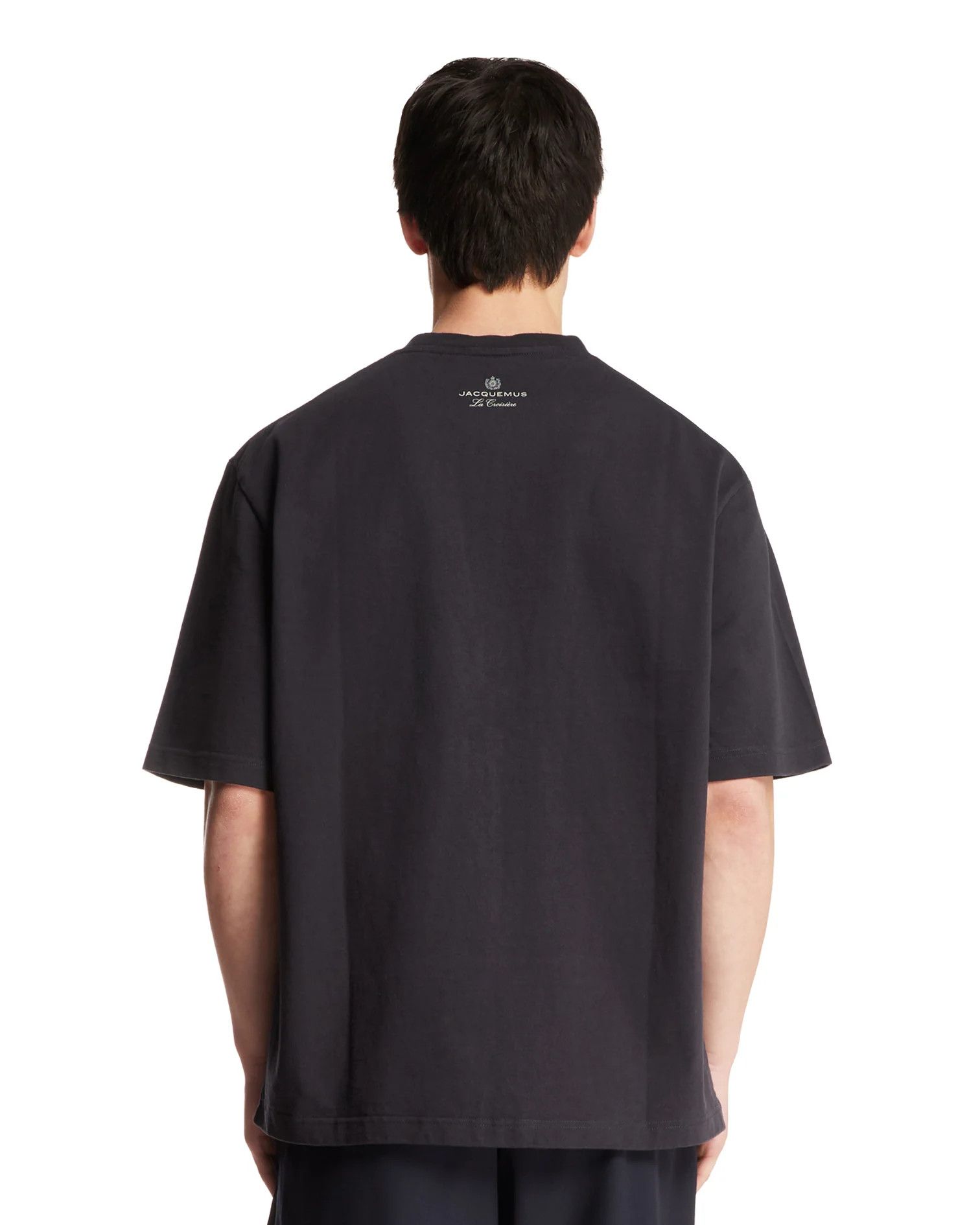 Jacquemus o1h1sh10525 Le T-Shirt Marino in Navy Blue Size US M / EU 48-50 / 2 - 5 Thumbnail
