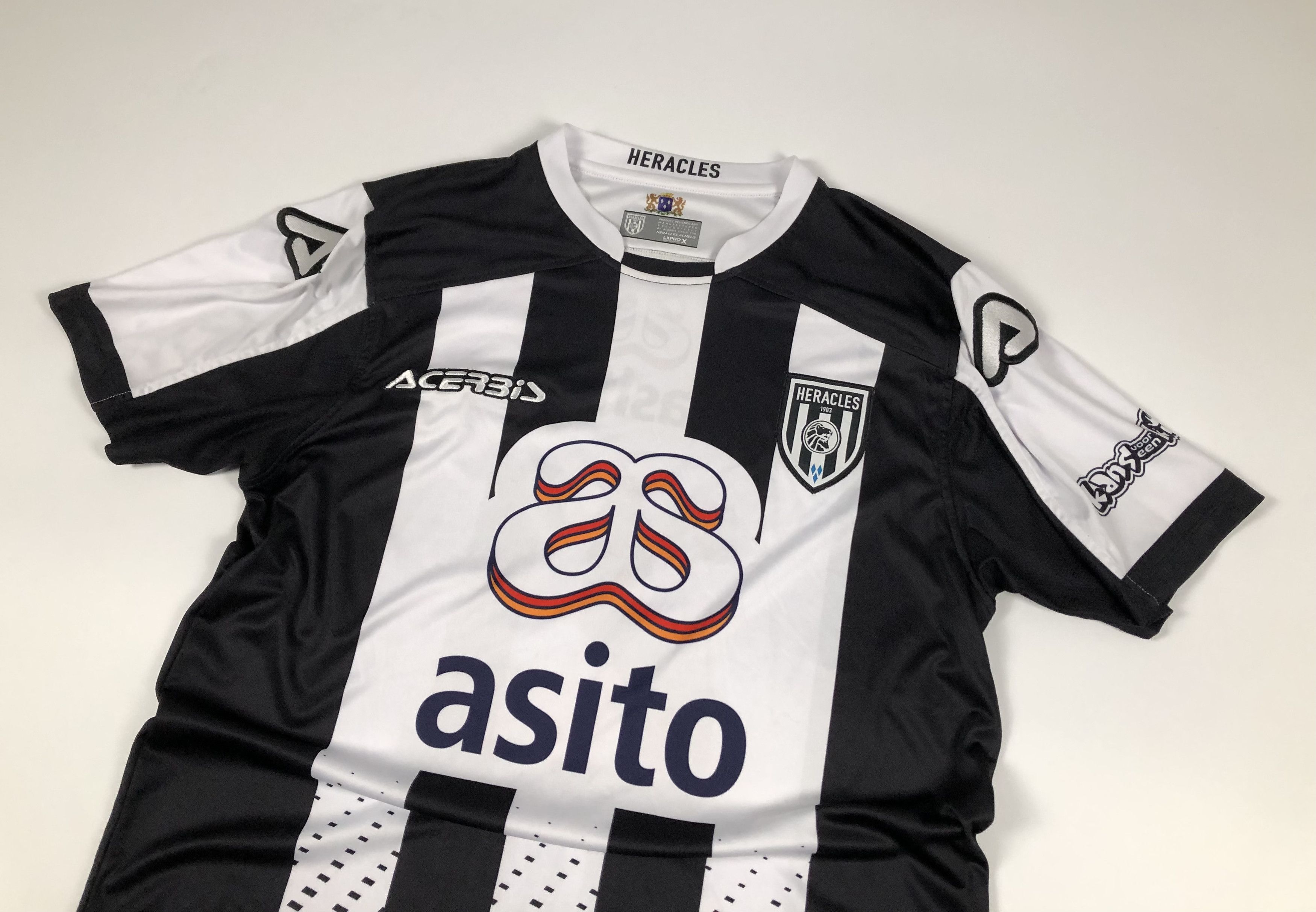 Other Acerbis Heracles Almelo 2020-2021 Home Soccer Jersey #21 Size US L / EU 52-54 / 3 - 2 Thumbnail