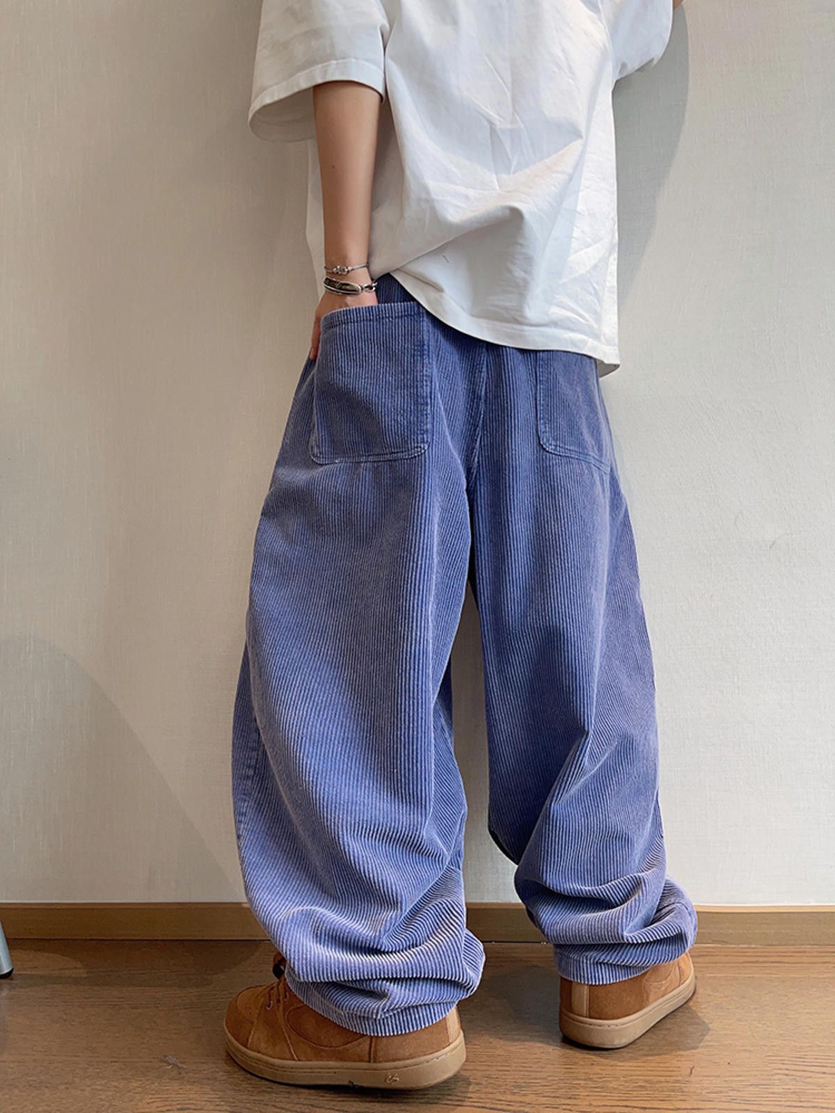 Other Loose Fit Corduroy Pants with Drawstring Size US 32 / EU 48 - 4 Thumbnail