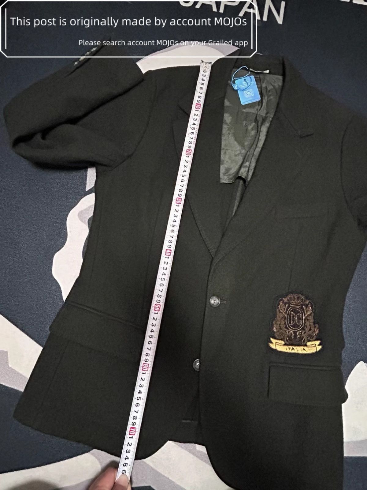 Dolce & Gabbana Sz 50 Dolce & Gabbana Royal Patch Wool Blazer mojos2147 Size US M / EU 48-50 / 2 - 5 Thumbnail