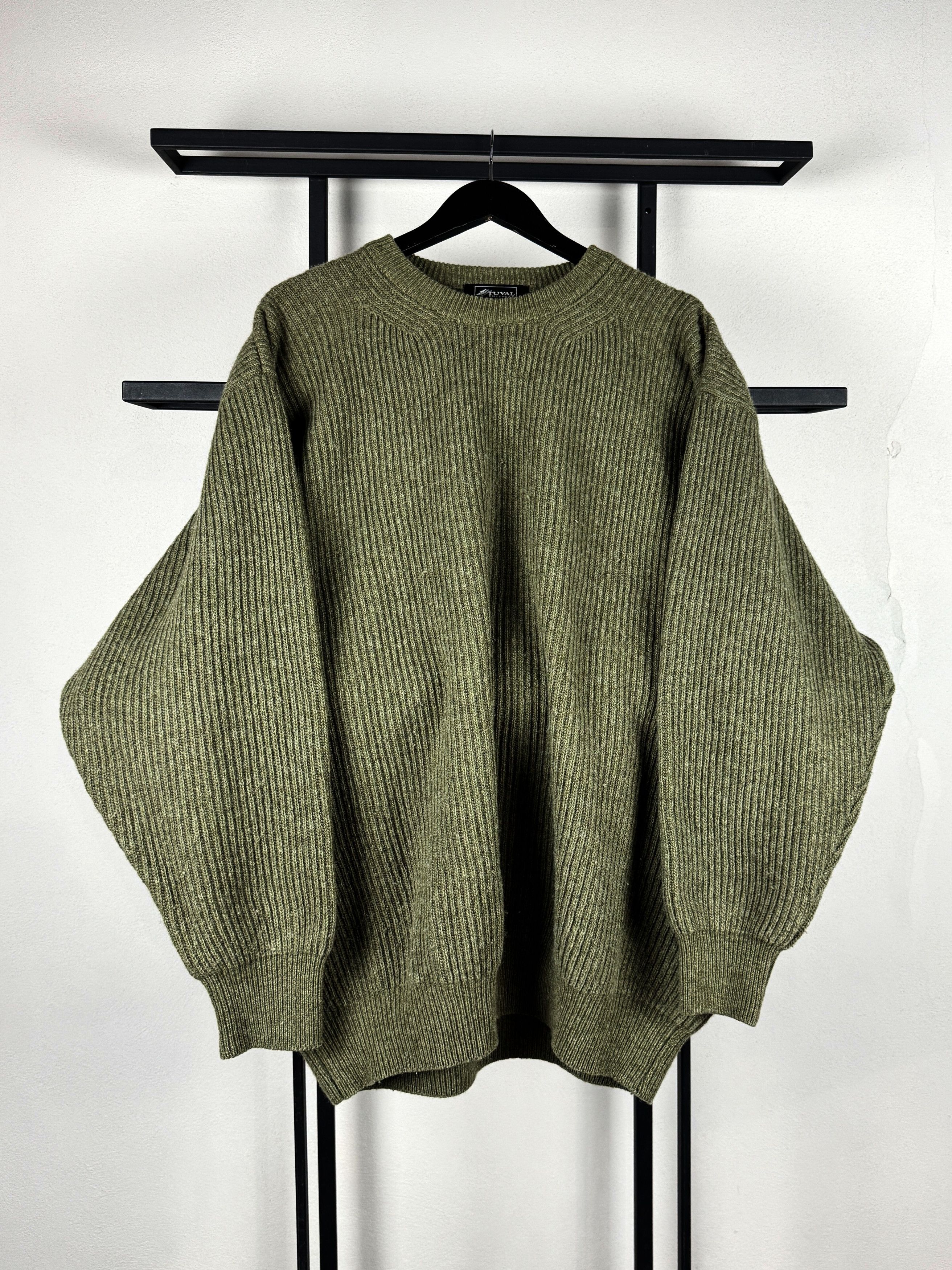 Vintage VTG STREETWEAR VERY RARE WOOL HOODIE SWEATER 90s Y2K Size US XL / EU 56 / 4 - 1 Thumbnail