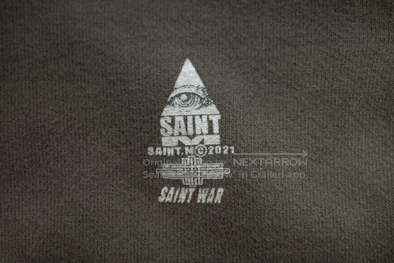 Saint Michael Saint Michael and greatly damaged his sweatshirt Size US M / EU 48-50 / 2 - 6 Thumbnail