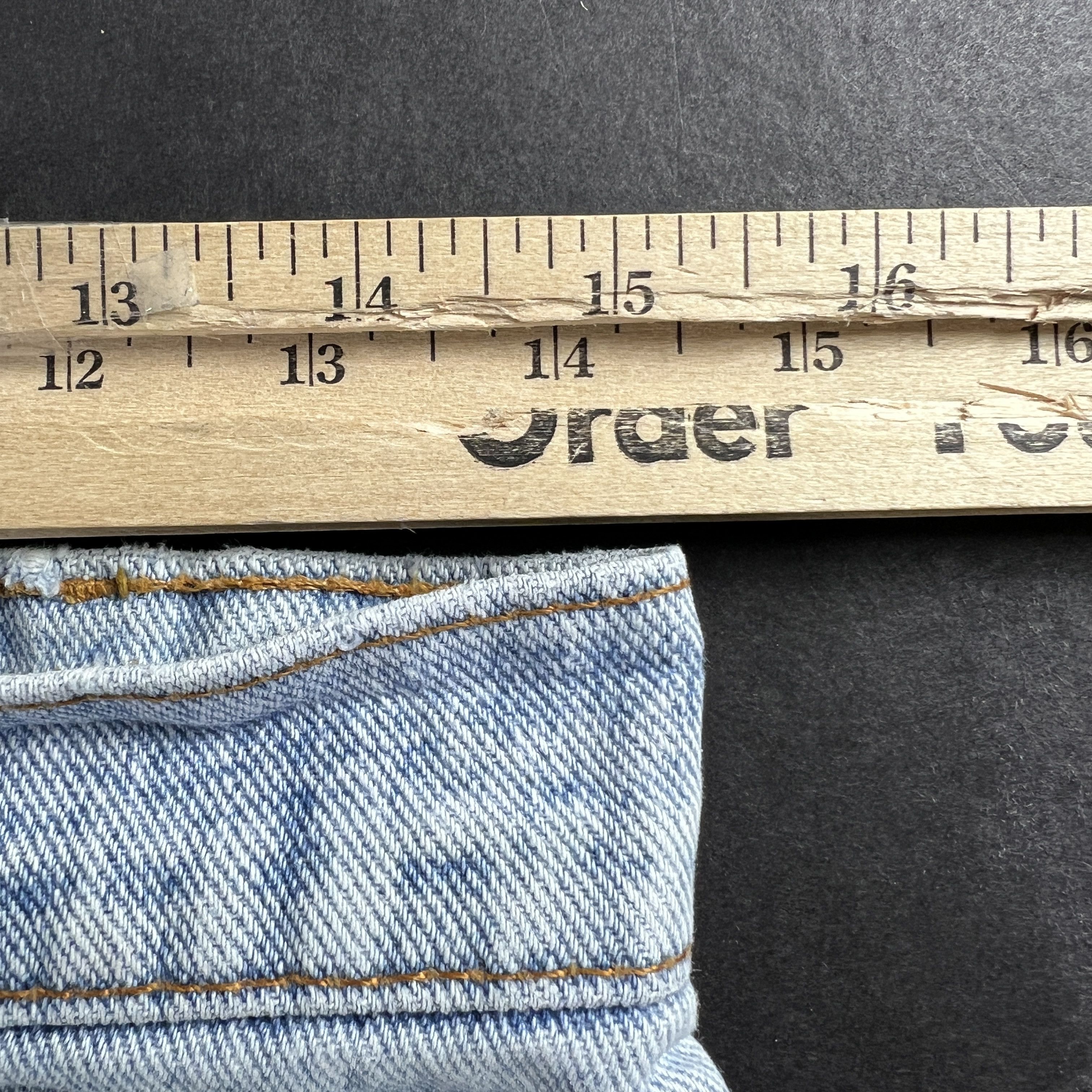 Levi's × Vintage VTG 90s Levi's Jeans 560 Loose Tapered Blue Cotton Denim Size US 30 / EU 46 - 23 Thumbnail