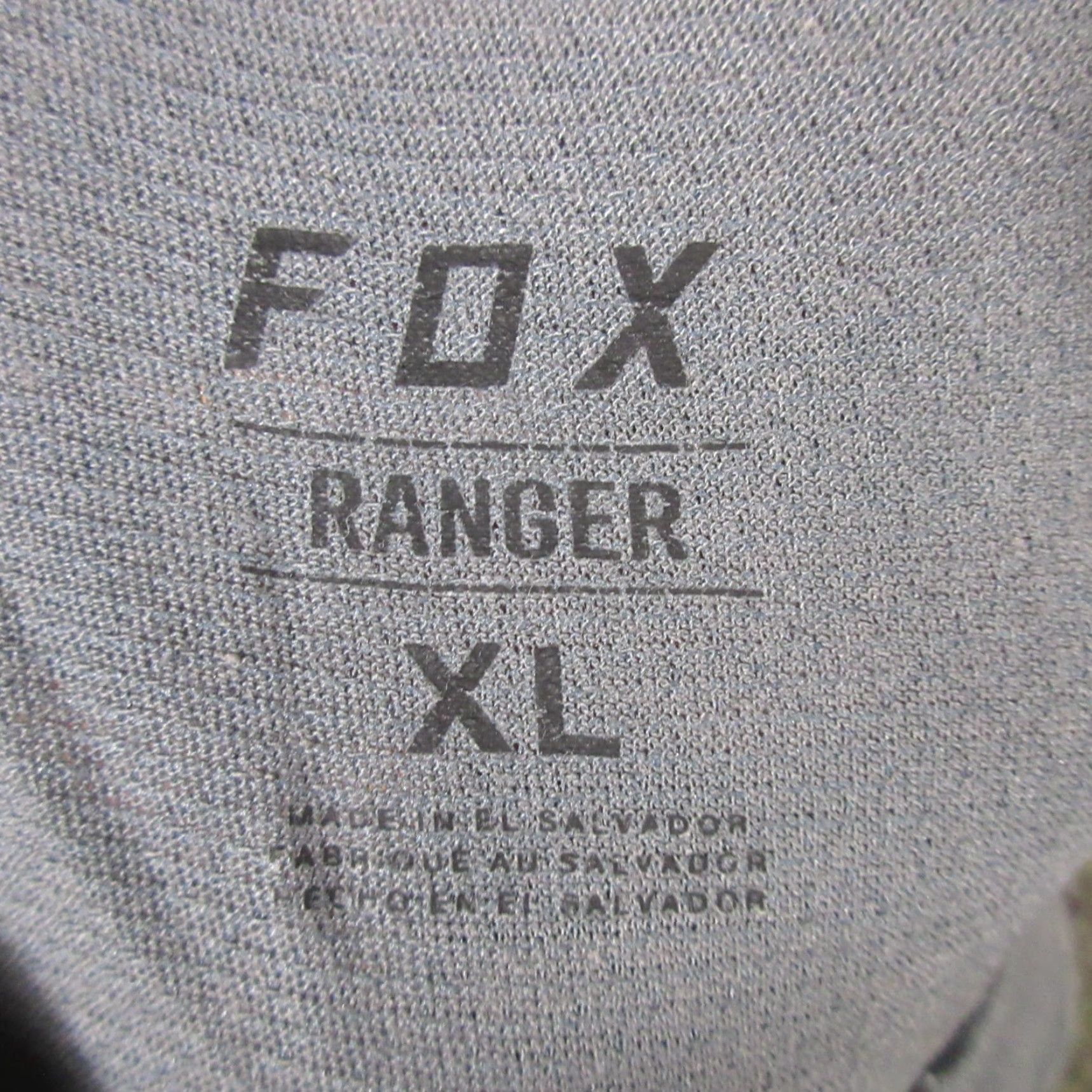 Fox Racing Fox Racing Ranger T Shirt Mens L Gray Tech Performance Short Sleeve Tee Size US L / EU 52-54 / 3 - 3 Thumbnail