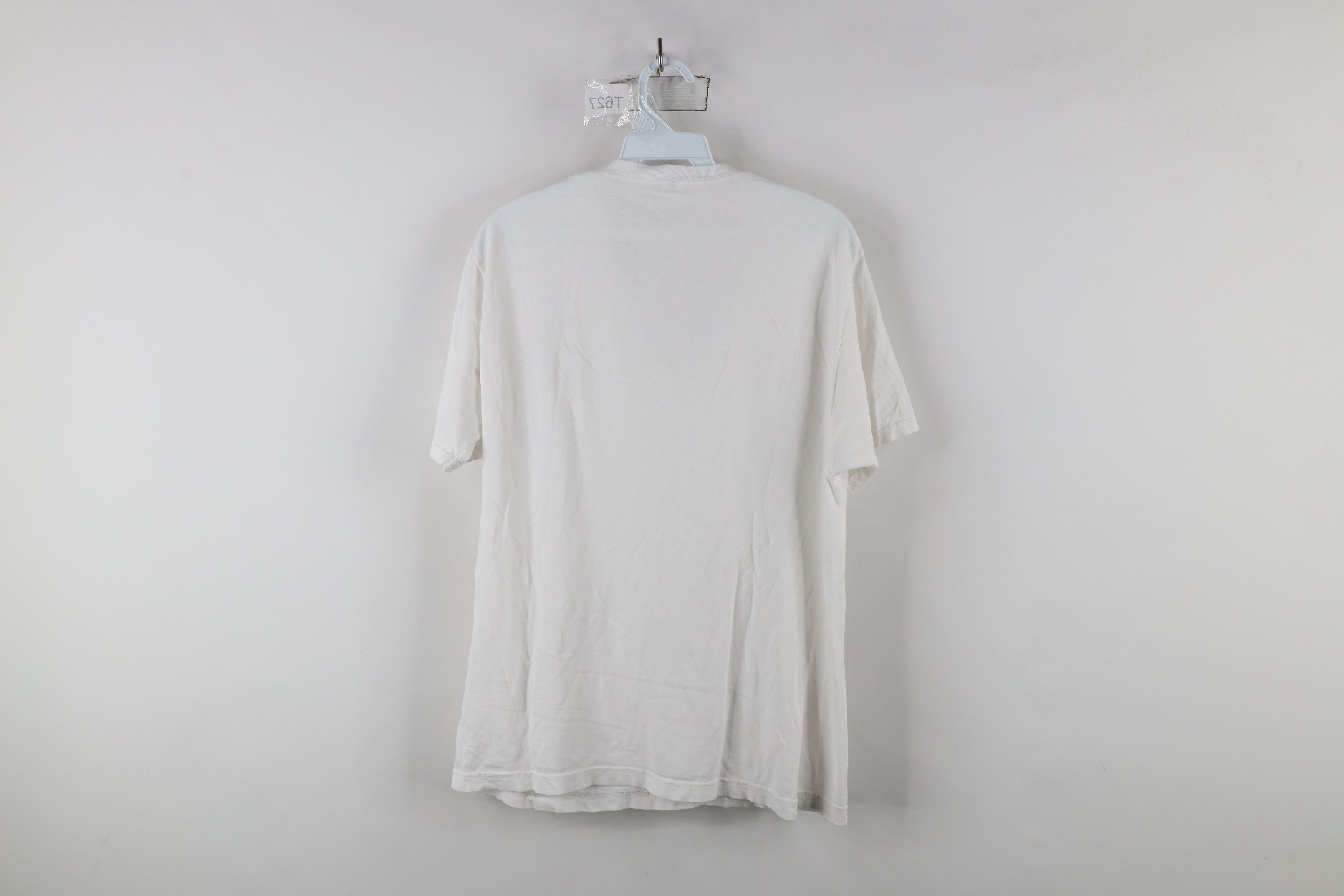 Vintage Vintage 90s Streetwear Short Sleeve V-Neck T-Shirt Cotton Size US L / EU 52-54 / 3 - 11 Thumbnail