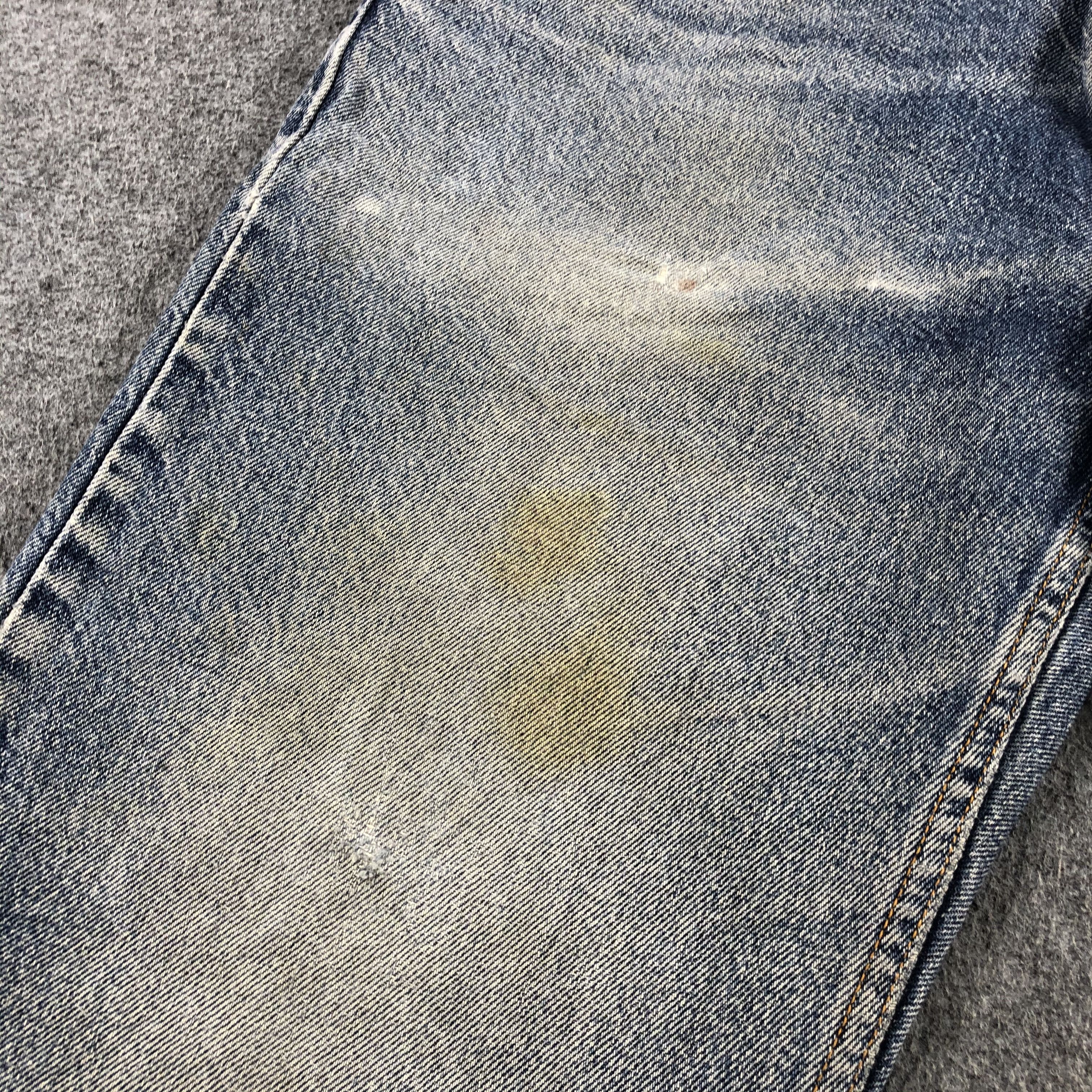 Levi's Vintage Blue Wash Levis 505 Jeans-J2224 Size US 35 - 9 Thumbnail