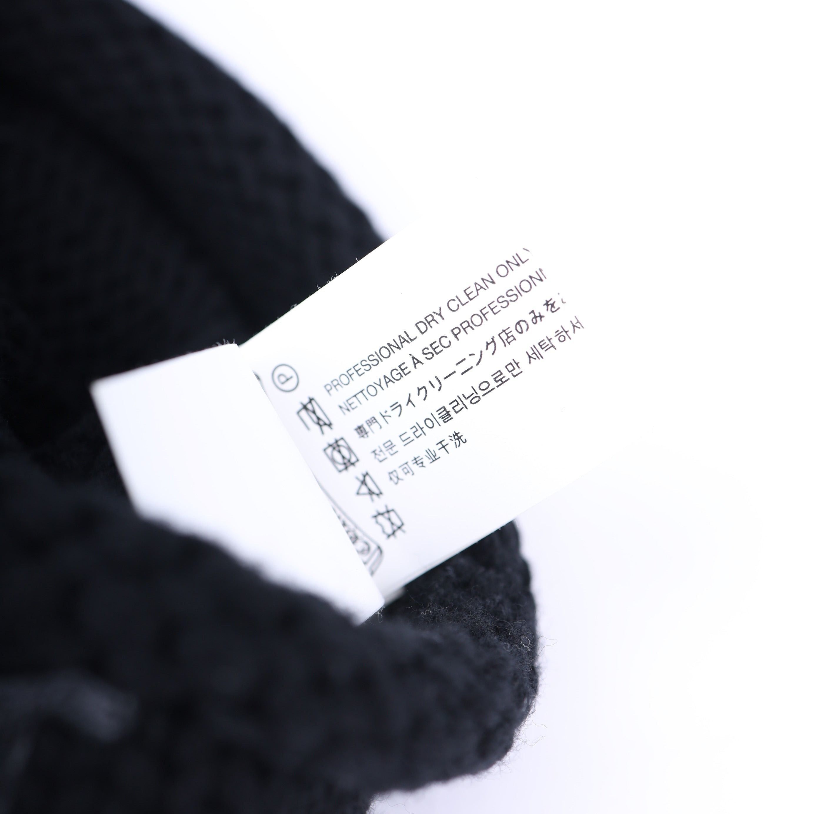 Chrome Hearts CHROME HEARTS CASHMERE FUCK YOU CASHMERE BEANIE Size ONE SIZE - 6 Thumbnail