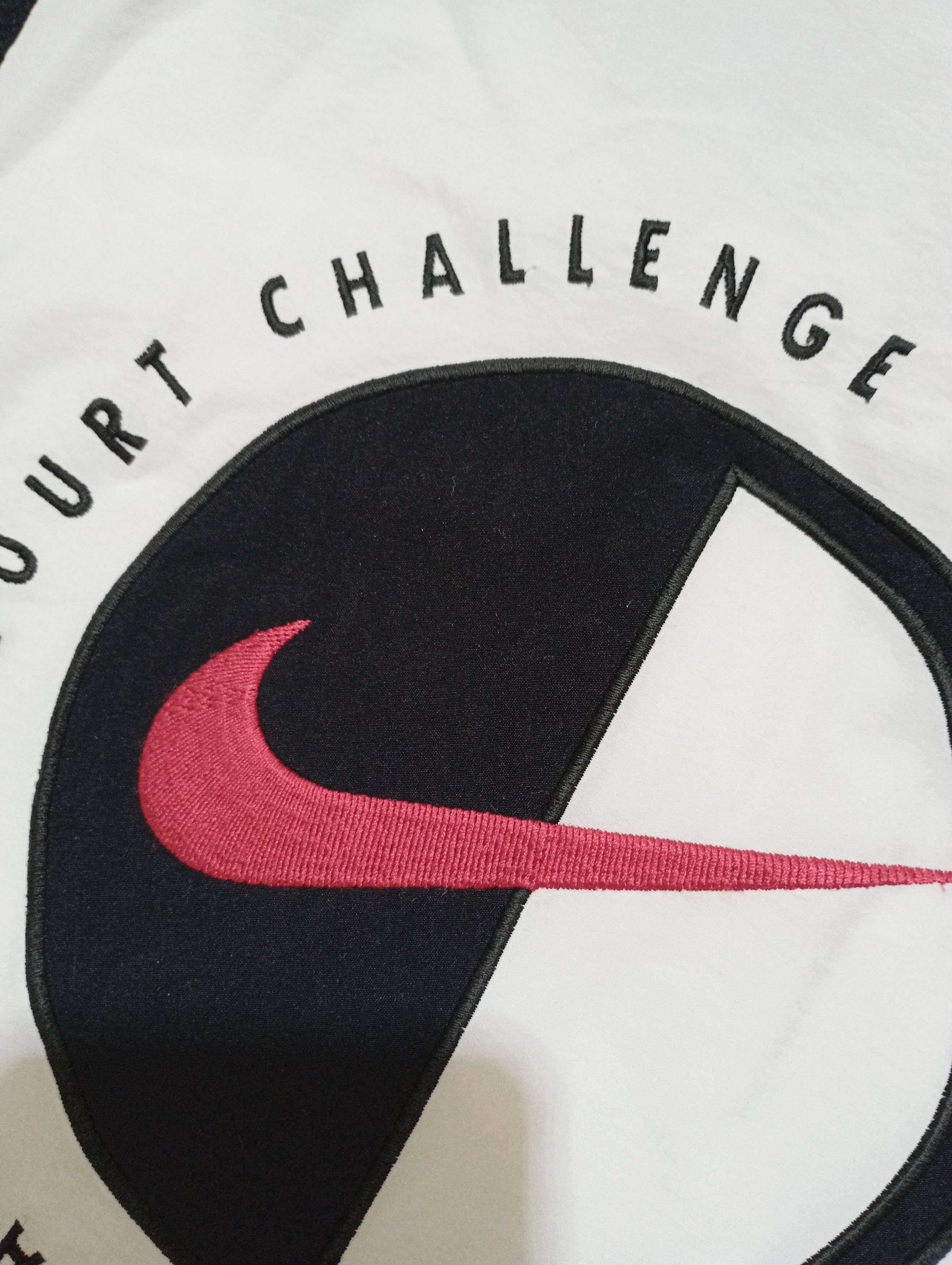 Nike Vintage Nike Challenge Court Jacket Andre Agassi Windbreaker Size US S / EU 44-46 / 1 - 6 Thumbnail