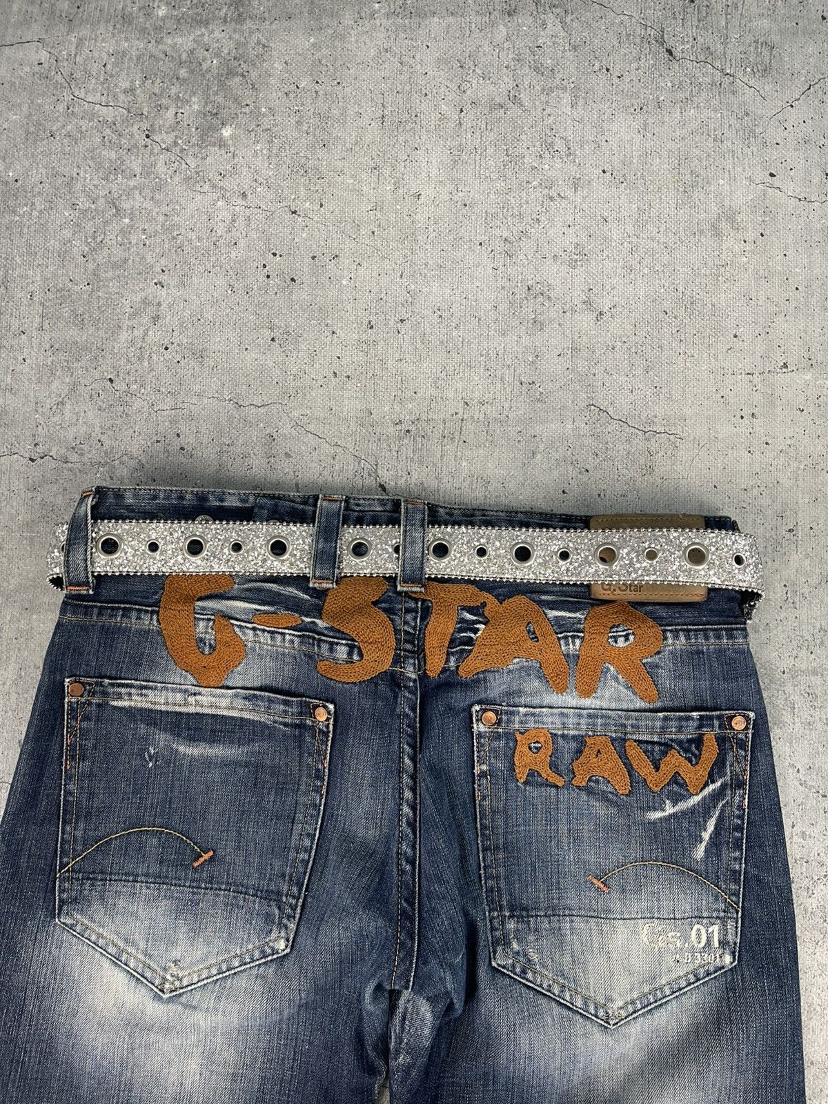 Japanese Brand B. B. Simon Style Vintage 90s Japanese opium Rock Y2K belt Size ONE SIZE - 4 Thumbnail