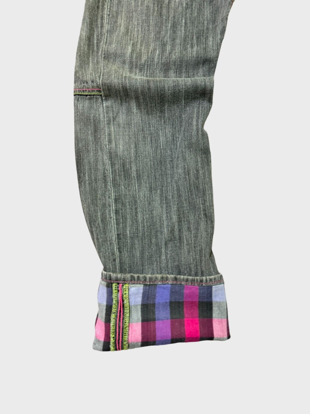 If Six Was Nine Dominate Handcrafted Plaid Tartans Junya Watanabe Denim Size US 32 / EU 48 - 8 Thumbnail