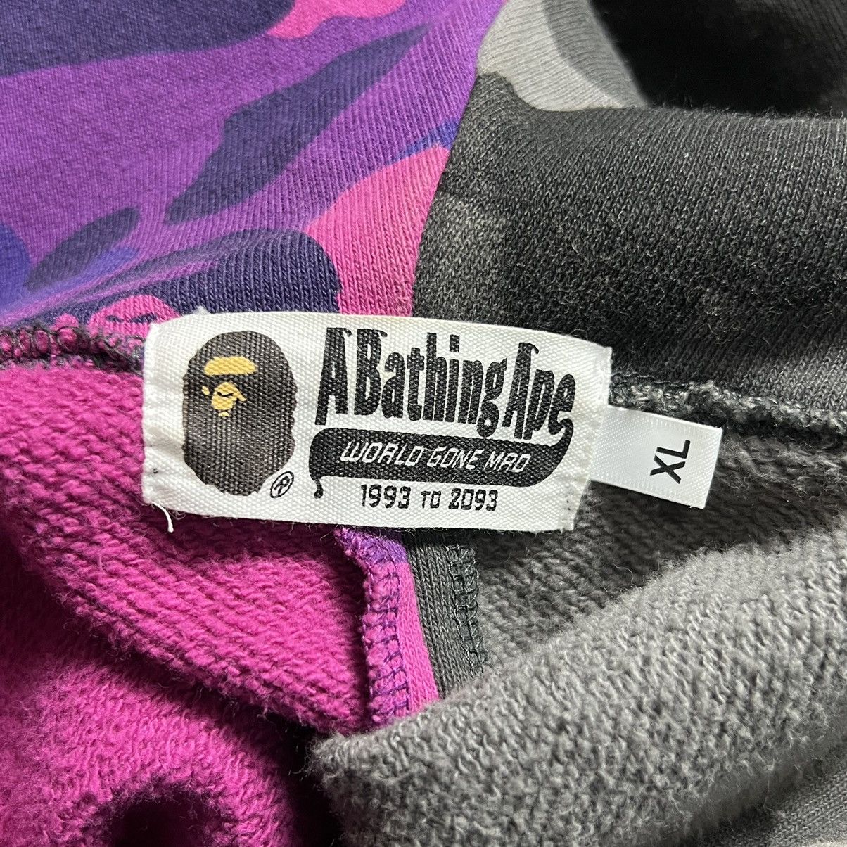 Bape Bape ABC Camo Full Zip Shark Tiger Hoodie Size US XL / EU 56 / 4 - 4 Thumbnail